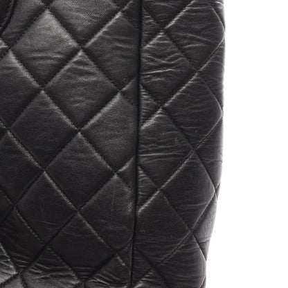 マトラッセ バックパック リュックサック ラムスキン ブラック ゴールド金具 シャネル バッグ CHANEL