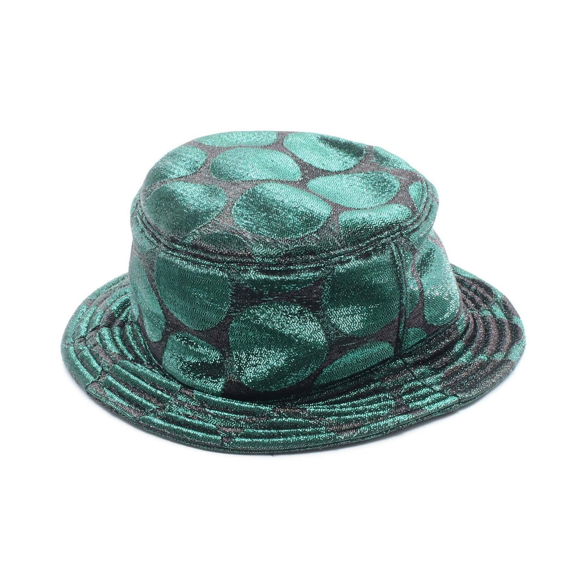 LUREX POLKADOTS バケット ハット オーブ刺繍 ブラック グリーン ヴィヴィアンウエストウッド 財布・小物 Vivienne Westwood