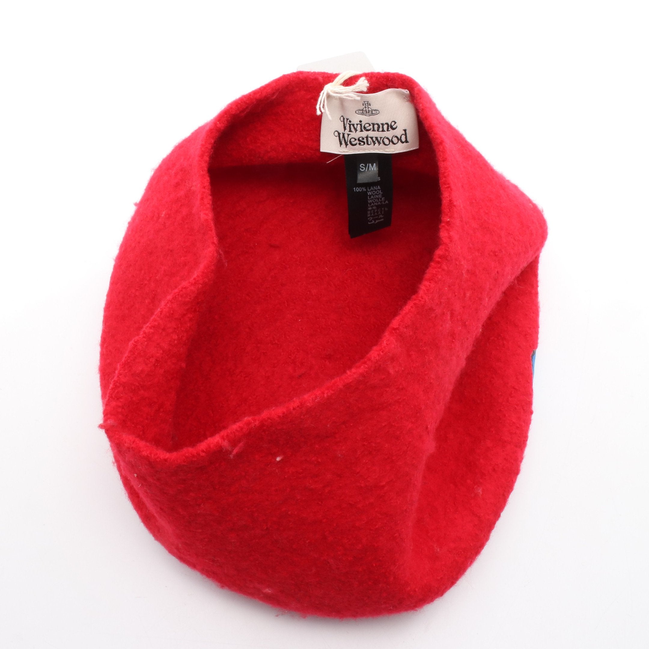 Vivienne Westwood 赤 ベレー帽 ヴィヴィアンウェストウッド ベレー帽 レッド ⭐️Vivienne Westwood