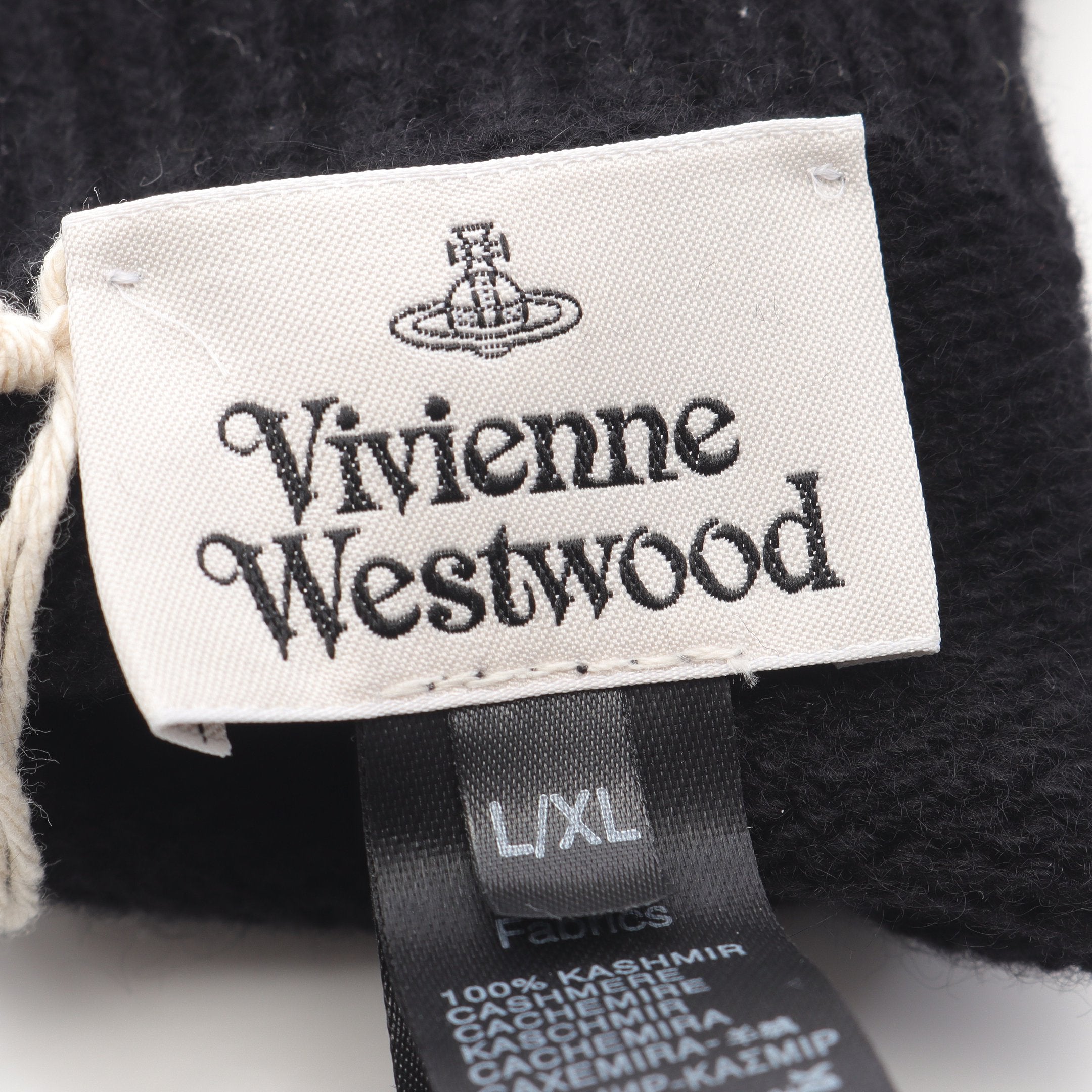 手袋 グローブ カシミヤ ブラック ヴィヴィアンウエストウッド – RECLO