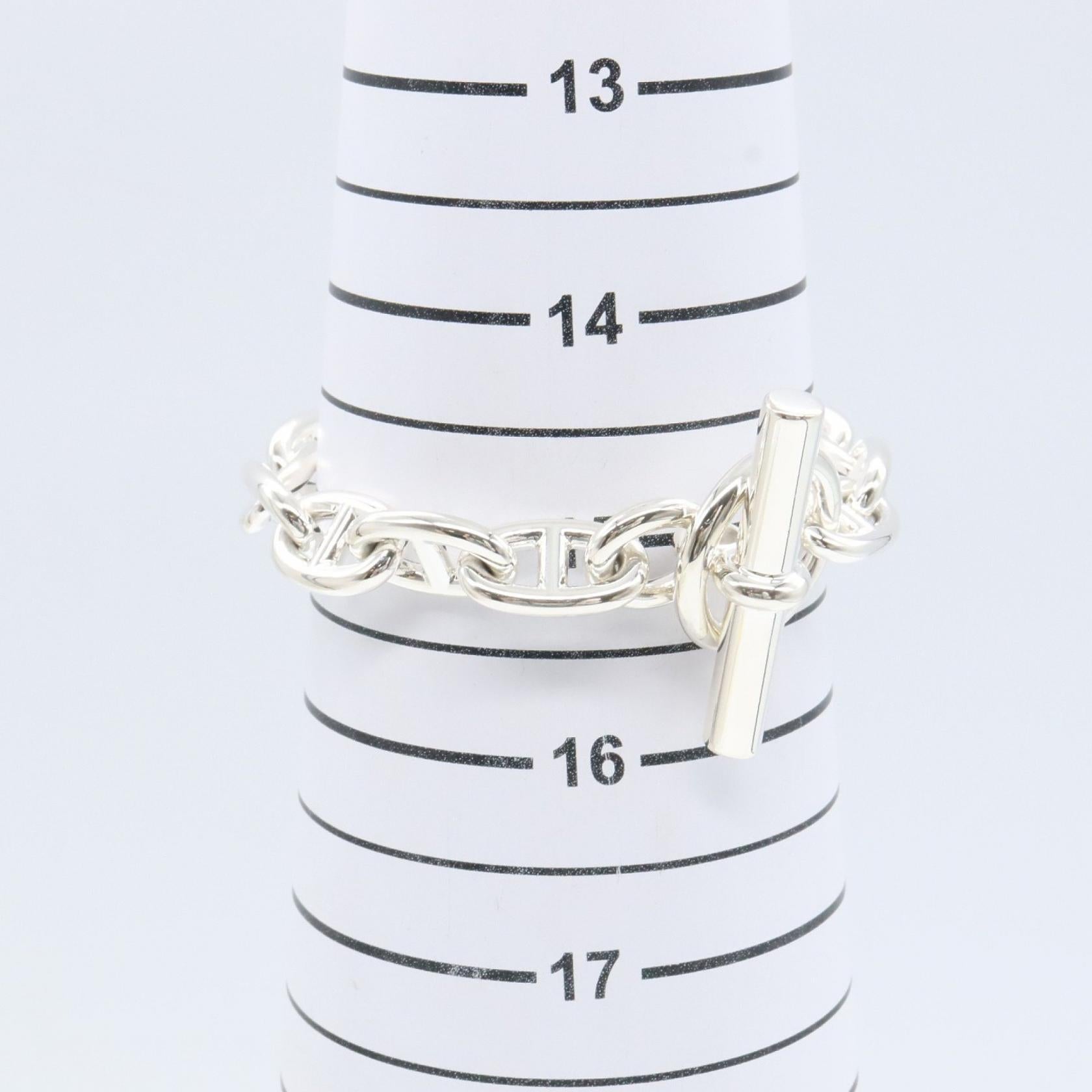 シェーヌダンク MM 14コマ ブレスレット ブレスレット SV925 シルバー エルメス アクセサリー HERMES