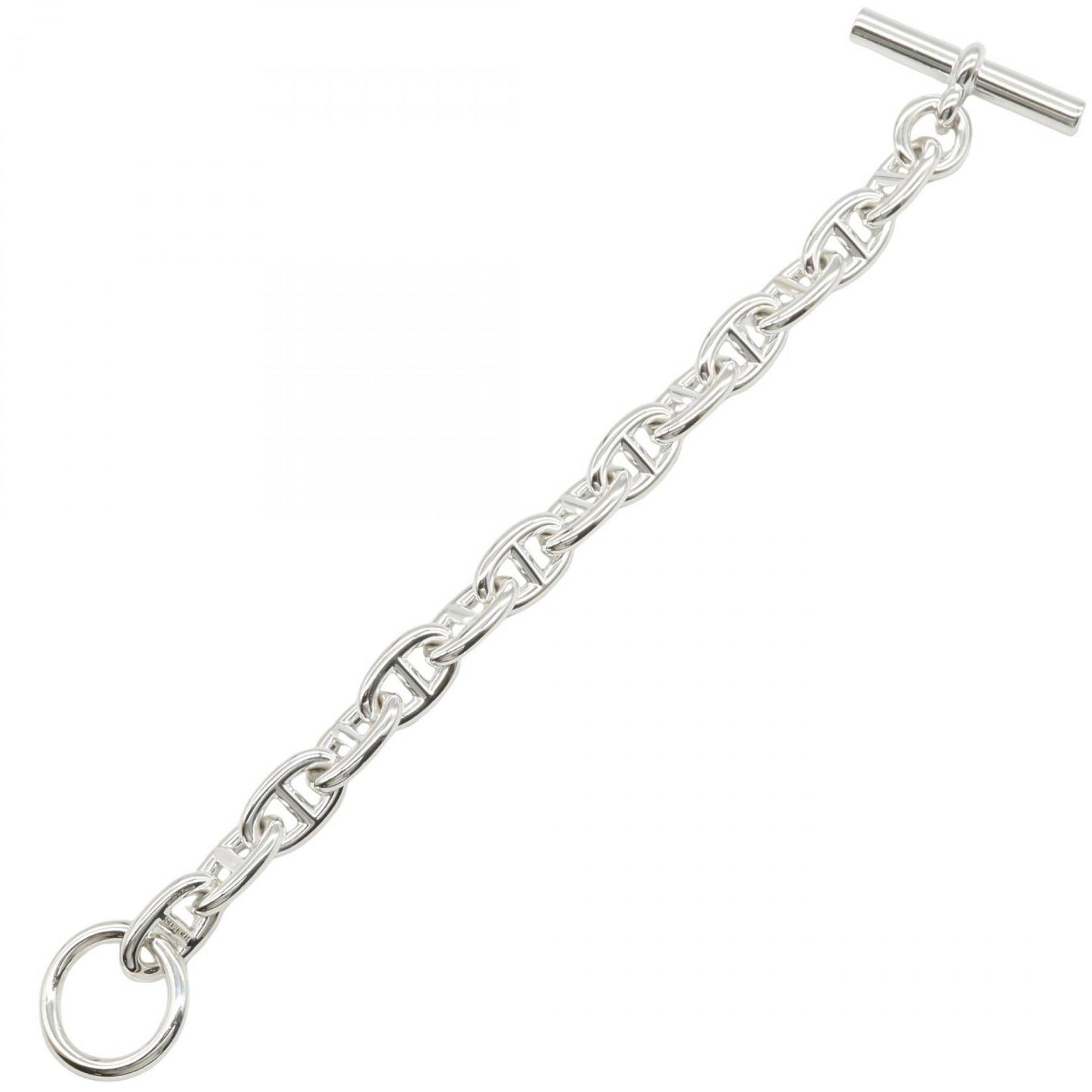 シェーヌダンク MM 14コマ ブレスレット ブレスレット SV925 シルバー エルメス アクセサリー HERMES