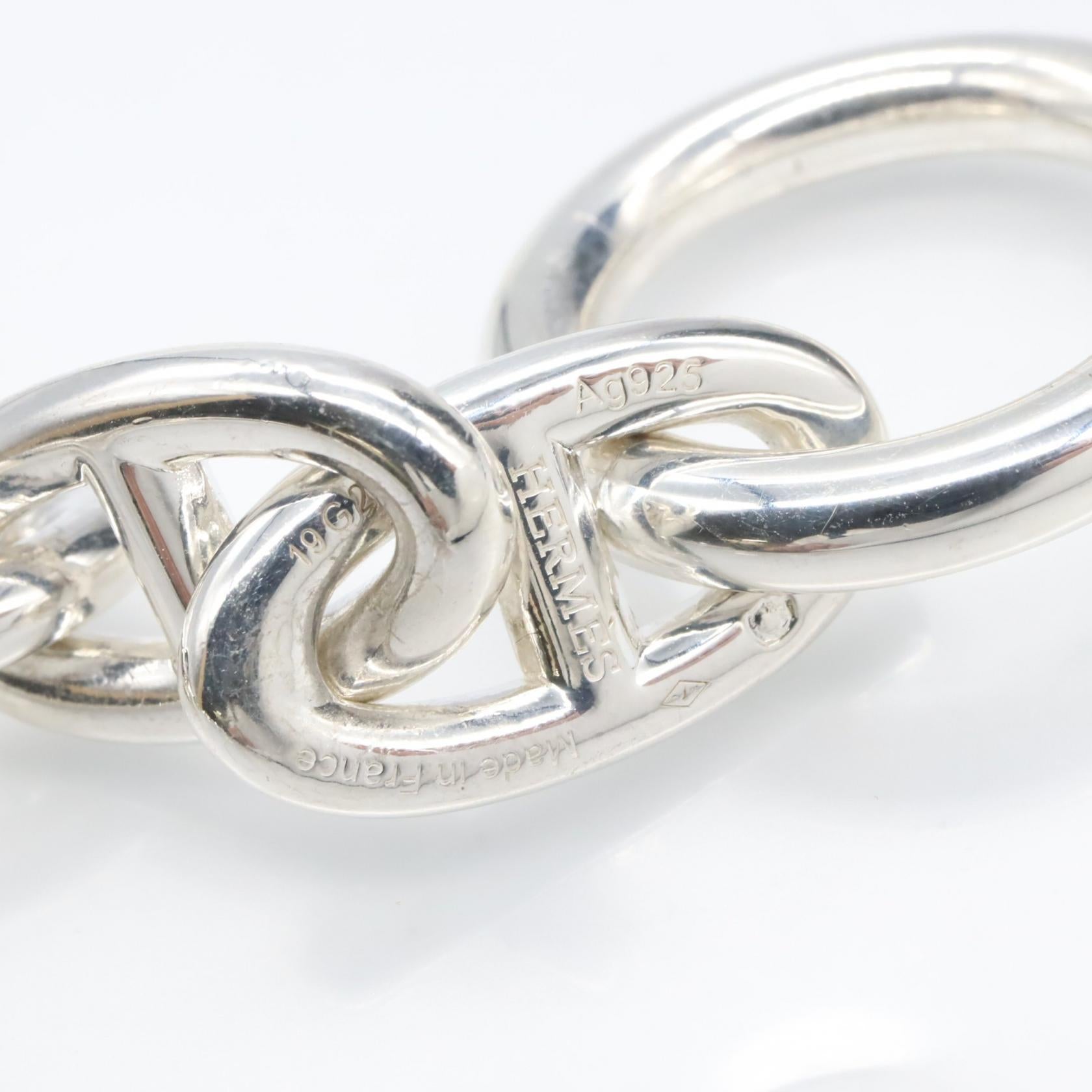 シェーヌダンクル GM 13コマ ブレスレット ブレスレット SV925 シルバー エルメス アクセサリー HERMES