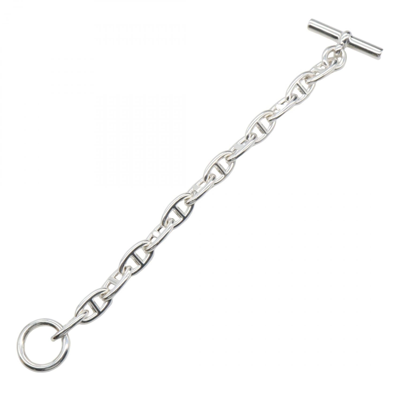 シェーヌダンクル GM 13コマ ブレスレット ブレスレット SV925 シルバー エルメス アクセサリー HERMES