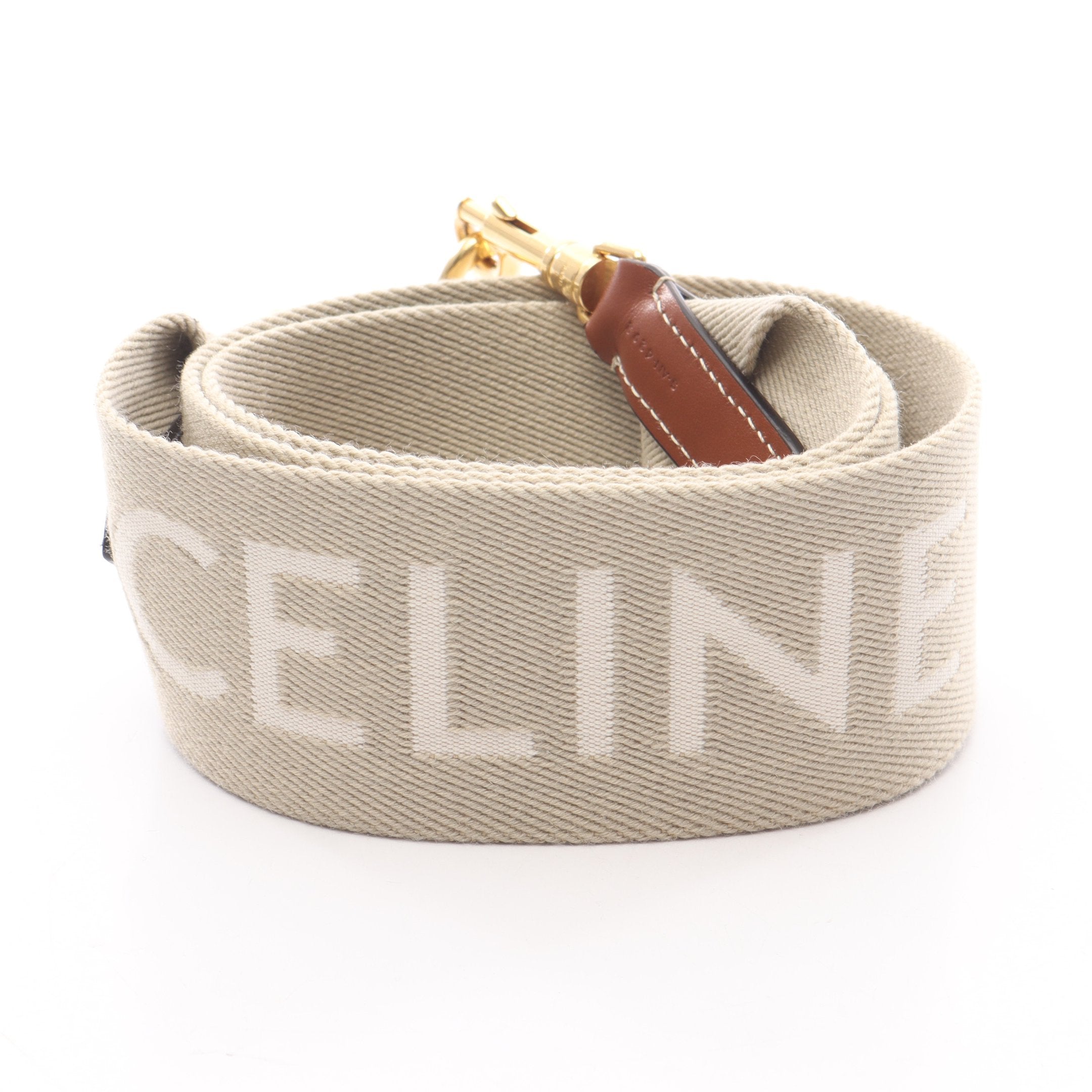 週末価格　セリーヌ　スモール 16セーズとジャガードショートストラップのセット 直営店買付 CELINE ジャカード ショートストラップ / ウール (CELINE
