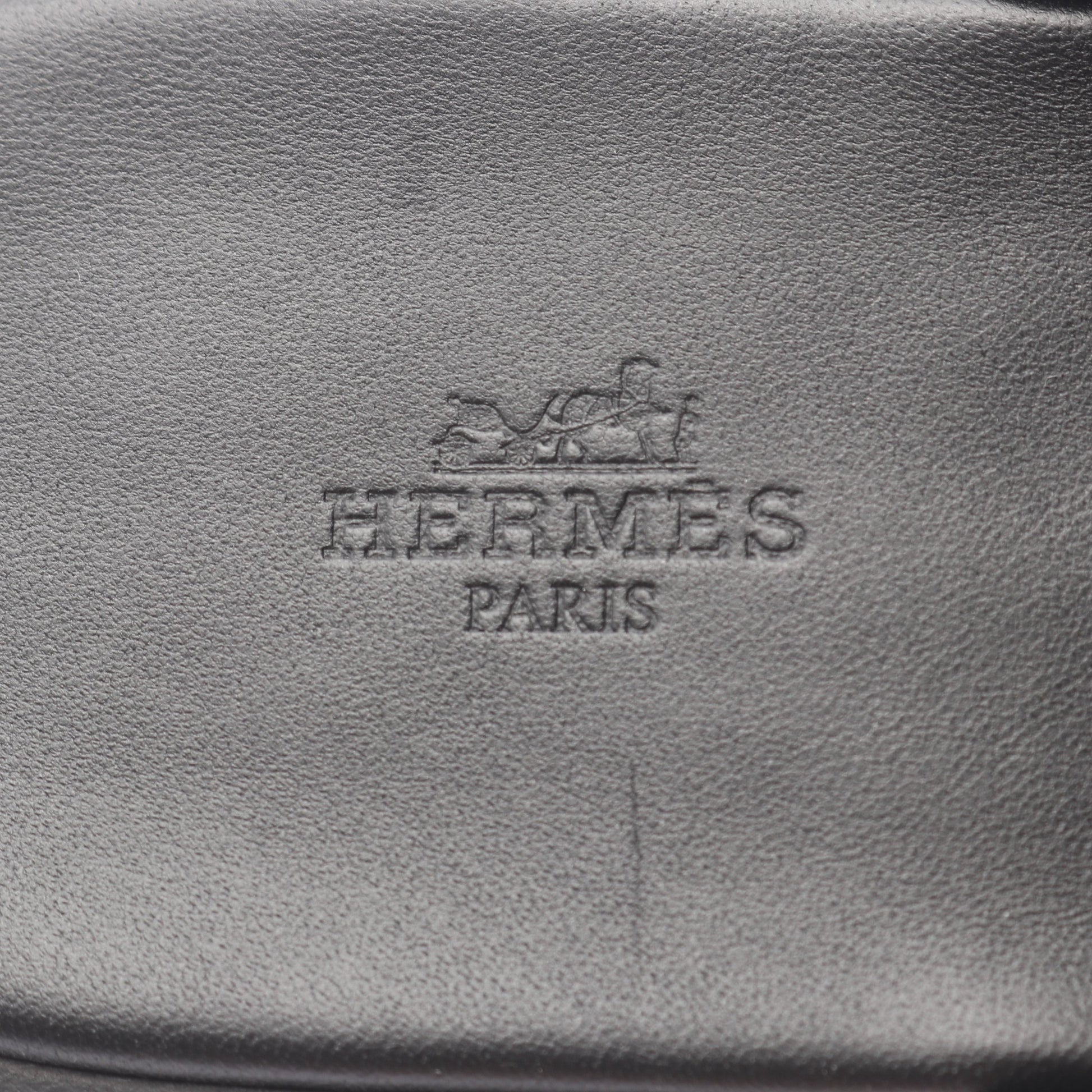 アルル スライドサンダル レザー ブラック エルメス シューズ HERMES
