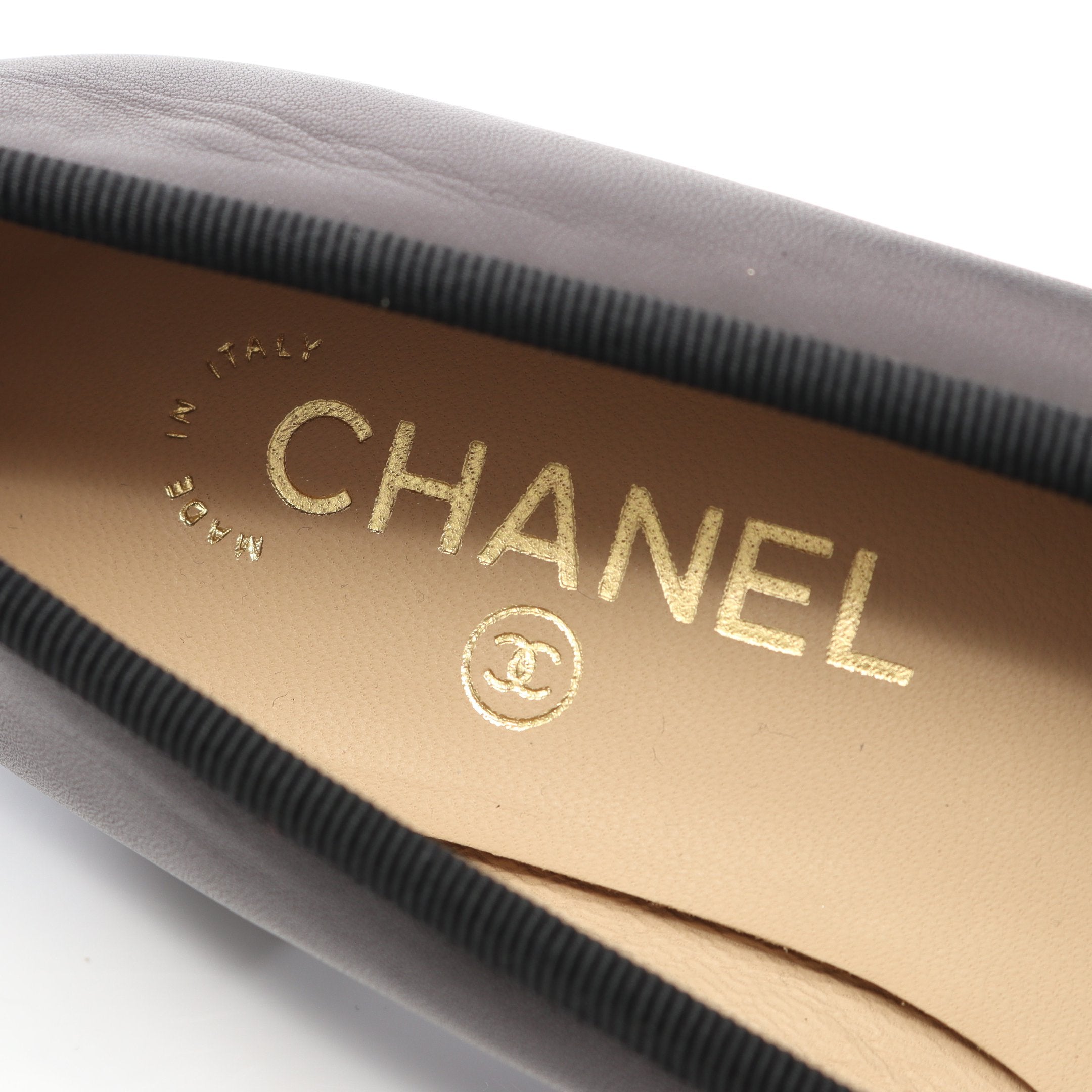 美品　シャネル　バレリーナ　ラムスキン　エナメル　黒37 美品 シャネル バレリーナ ラムスキン エナメル 黒37 バレリーナ