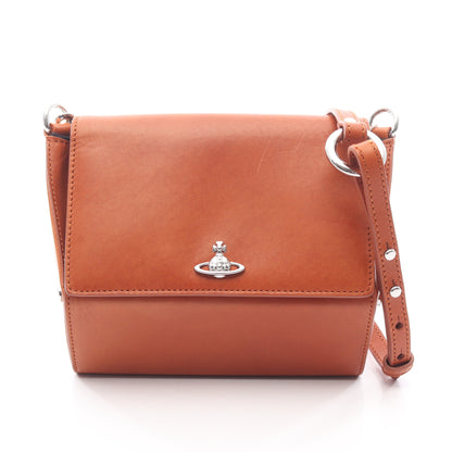 Sapphire Crossbody ショルダーバッグ レザー ブラウン ヴィヴィアンウエストウッド バッグ Vivienne Westwood