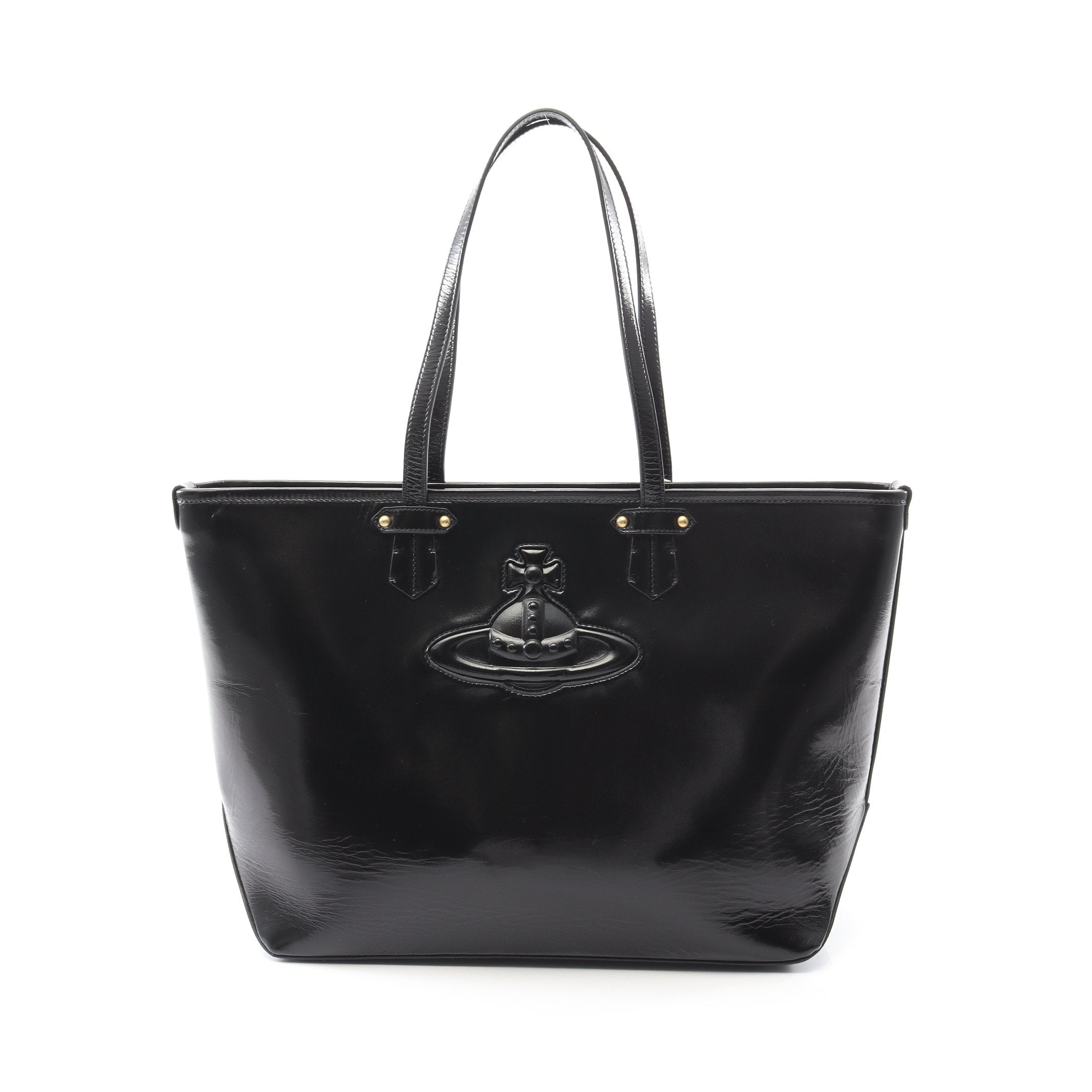 COLETTE TOTE BAG ハンドバッグ トートバッグ レザー ブラック