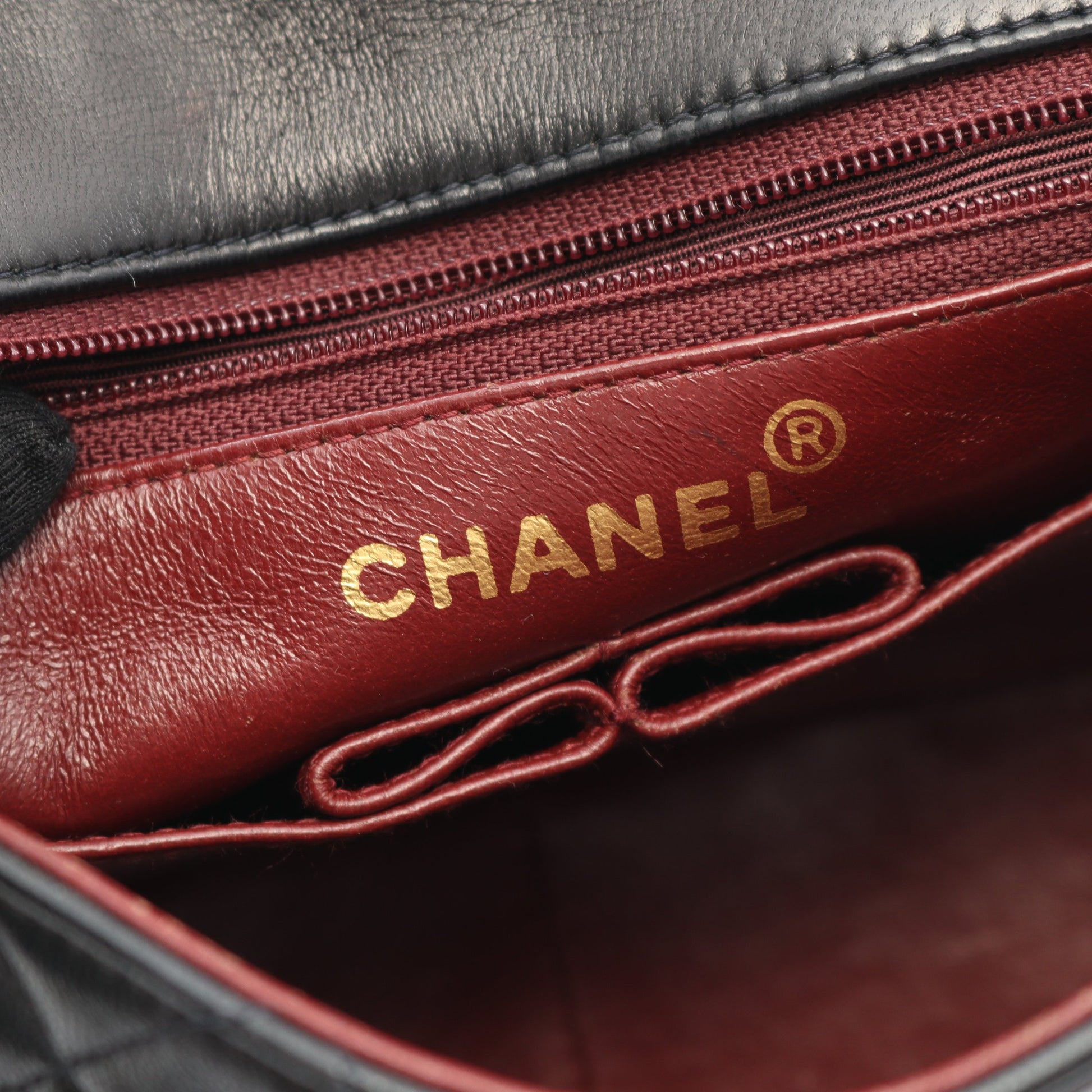 ミニマトラッセ20 チェーンショルダーバッグ ラムスキン ブラック ゴールド金具 ヴィンテージ シャネル バッグ CHANEL