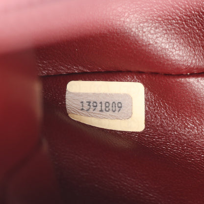 マトラッセ ダブルフラップ Wチェーンショルダーバッグ ラムスキン ブラック ゴールド金具 シャネル バッグ CHANEL