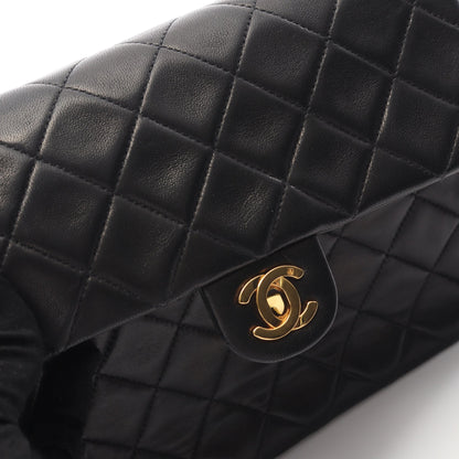 ミニマトラッセ20 チェーンショルダーバッグ ラムスキン ブラック ゴールド金具 ヴィンテージ シャネル バッグ CHANEL