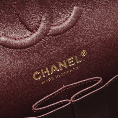 マトラッセ Wフラップ Wチェーンショルダーバッグ キャビアスキン ブラック ゴールド金具 シャネル バッグ CHANEL