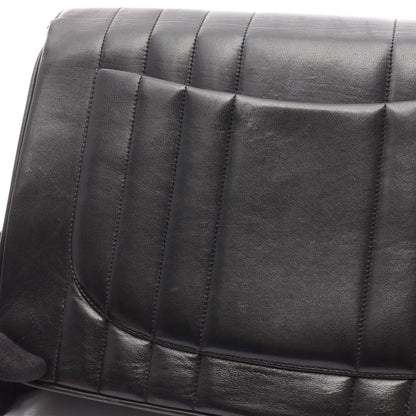 マドモアゼル デカマトラッセ Wチェーンショルダーバッグ ラムスキン ブラック ゴールド金具 シャネル バッグ CHANEL