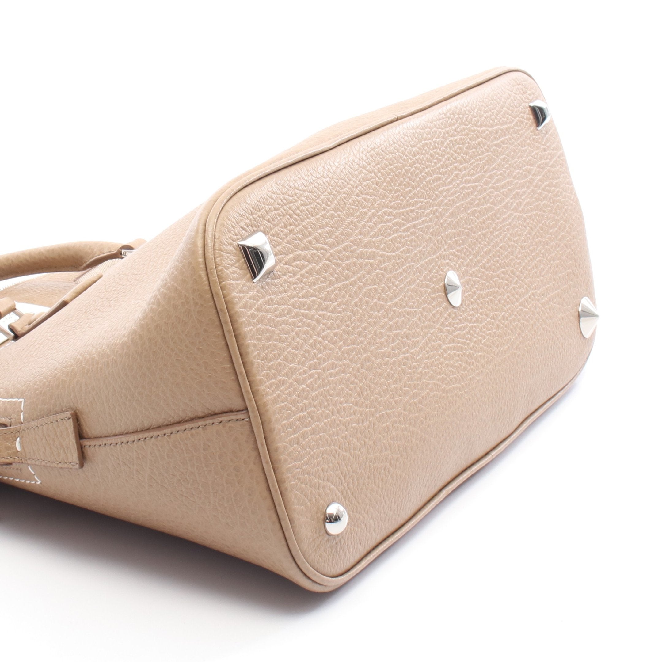 5AC ミディアム ハンドバッグ レザー ベージュ 2WAY メゾンマルジェラ