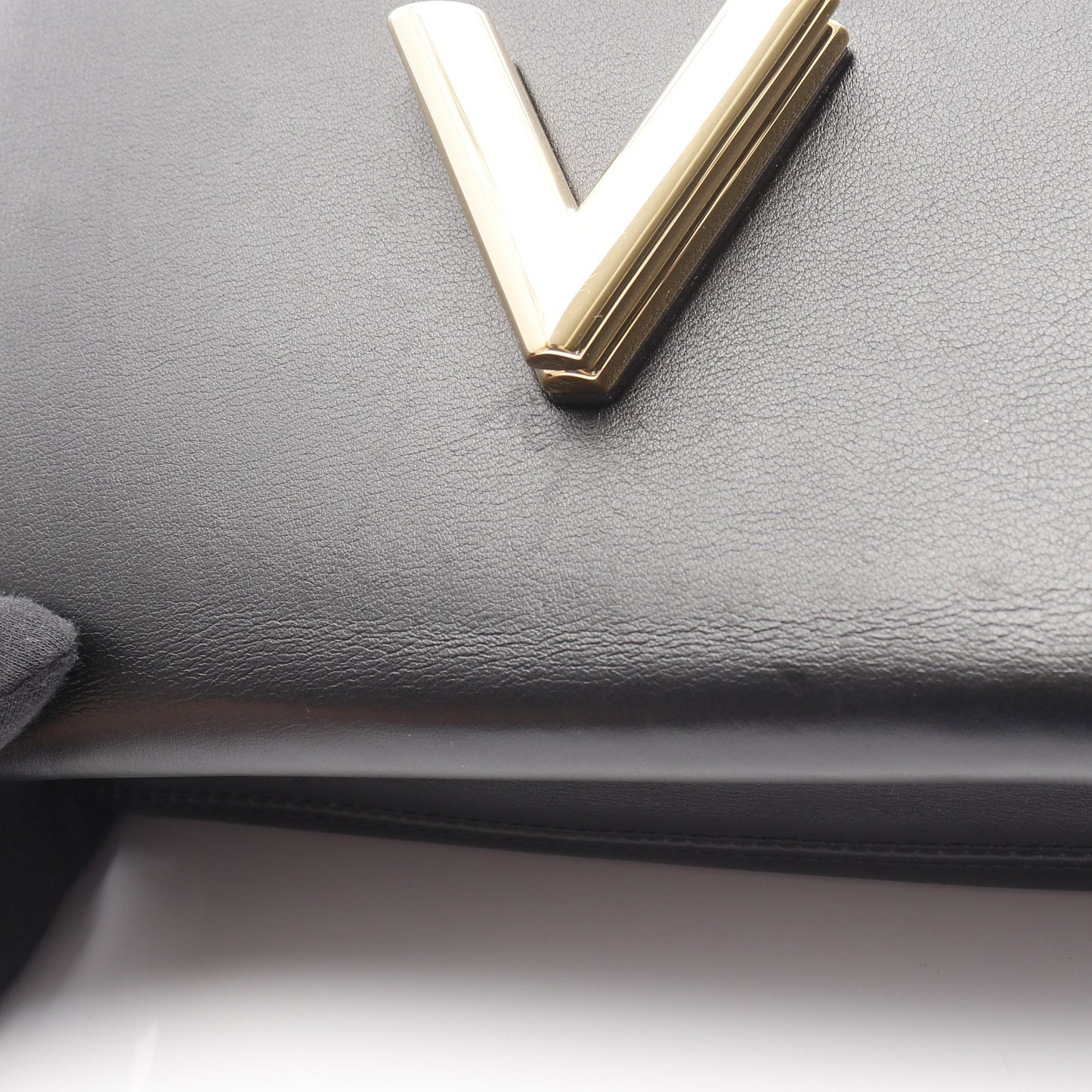 ツイストMM Since1854 ハンドバッグ レザー コットン ブラック ホワイト グレー 2WAY ルイヴィトン バッグ LOUIS VUITTON