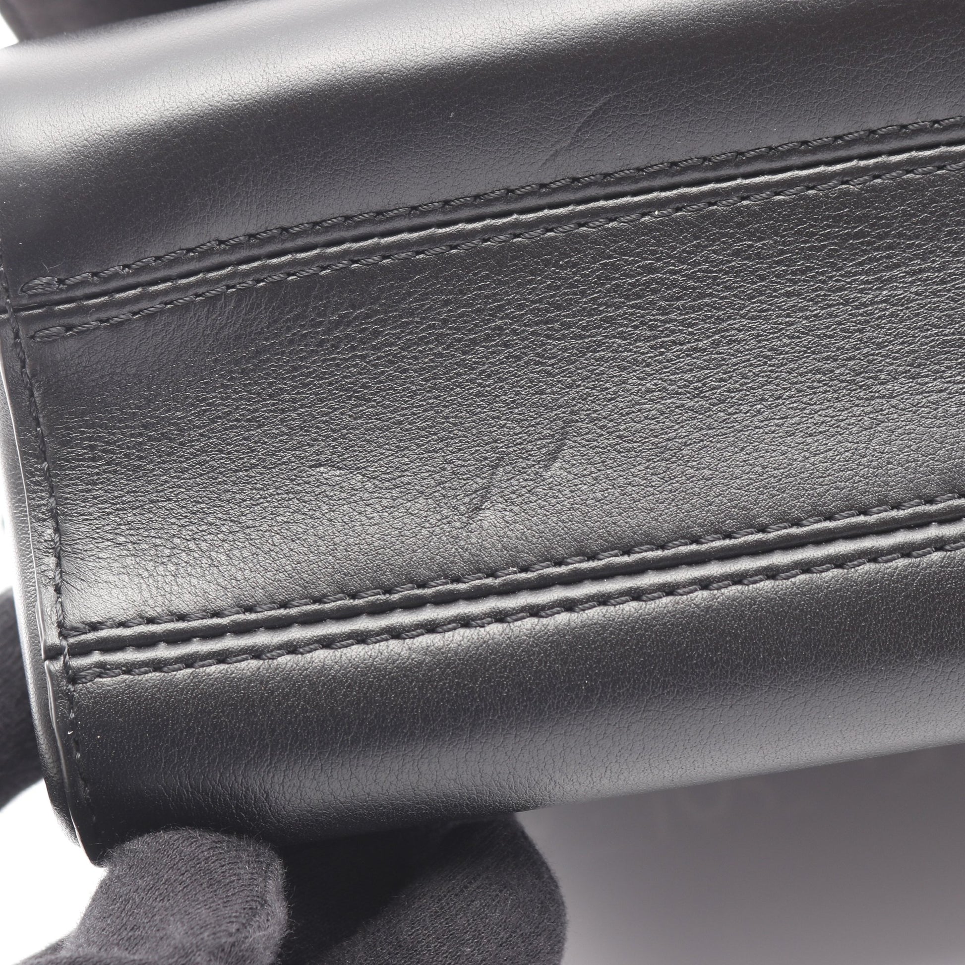 ツイストMM Since1854 ハンドバッグ レザー コットン ブラック ホワイト グレー 2WAY ルイヴィトン バッグ LOUIS VUITTON