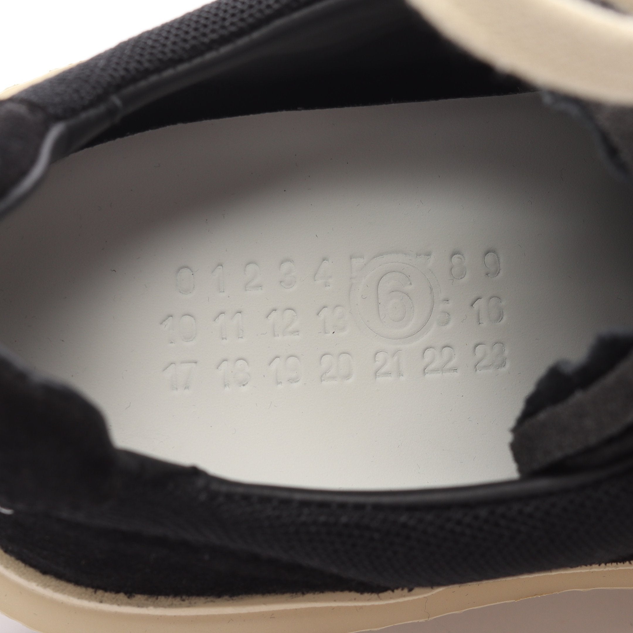 チャンキーガンベッタ スニーカー スエード ファブリック ブラック