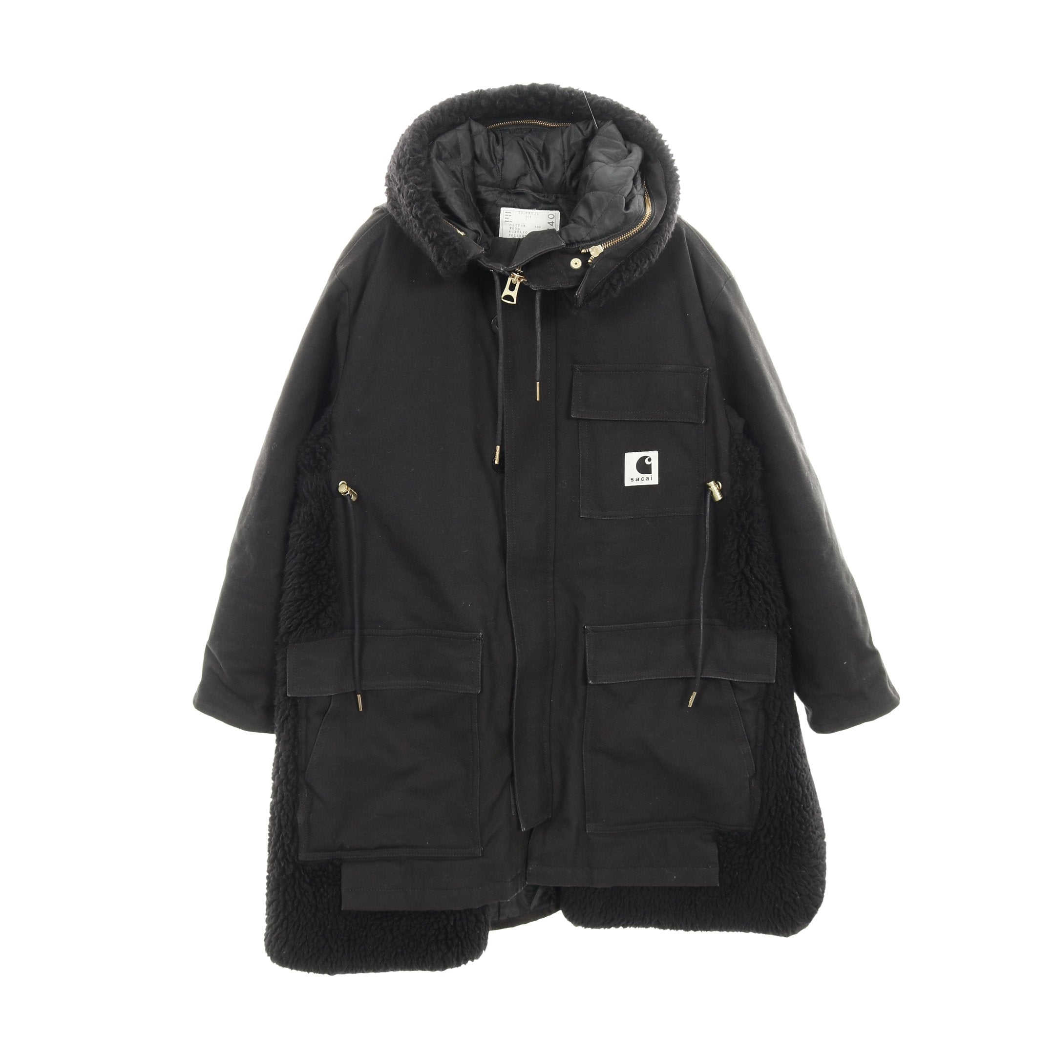 ジャケット・アウター Sacai Carhartt WIP Canvas Parka Siberian sacai × Carhartt WIP Canvas Parka Siberian コート コットン