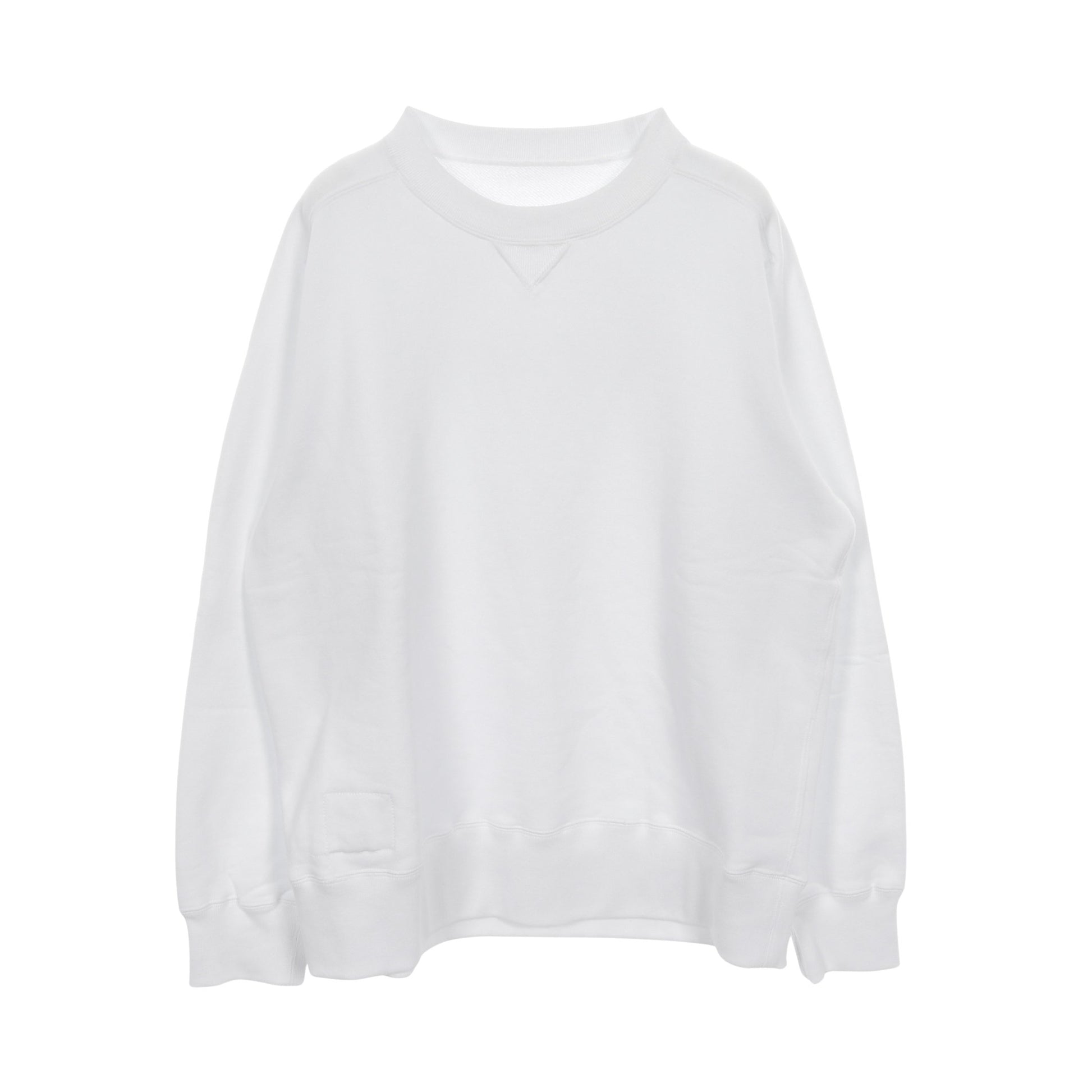 sacai × WTAPS トレーナー スウェットシャツ バックロゴ コットン ホワイト サカイ トップス sacai