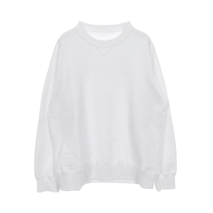 sacai × WTAPS トレーナー スウェットシャツ バックロゴ コットン ホワイト サカイ トップス sacai
