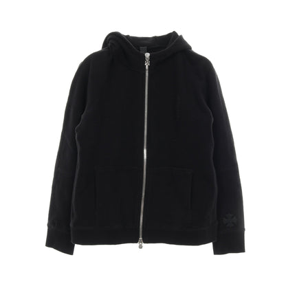 Y NOT CHパッチ ダガージップ ジップアップパーカー コットン ブラック クロムハーツ トップス Chrome Hearts