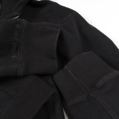 Y NOT CHパッチ ダガージップ ジップアップパーカー コットン ブラック クロムハーツ トップス Chrome Hearts