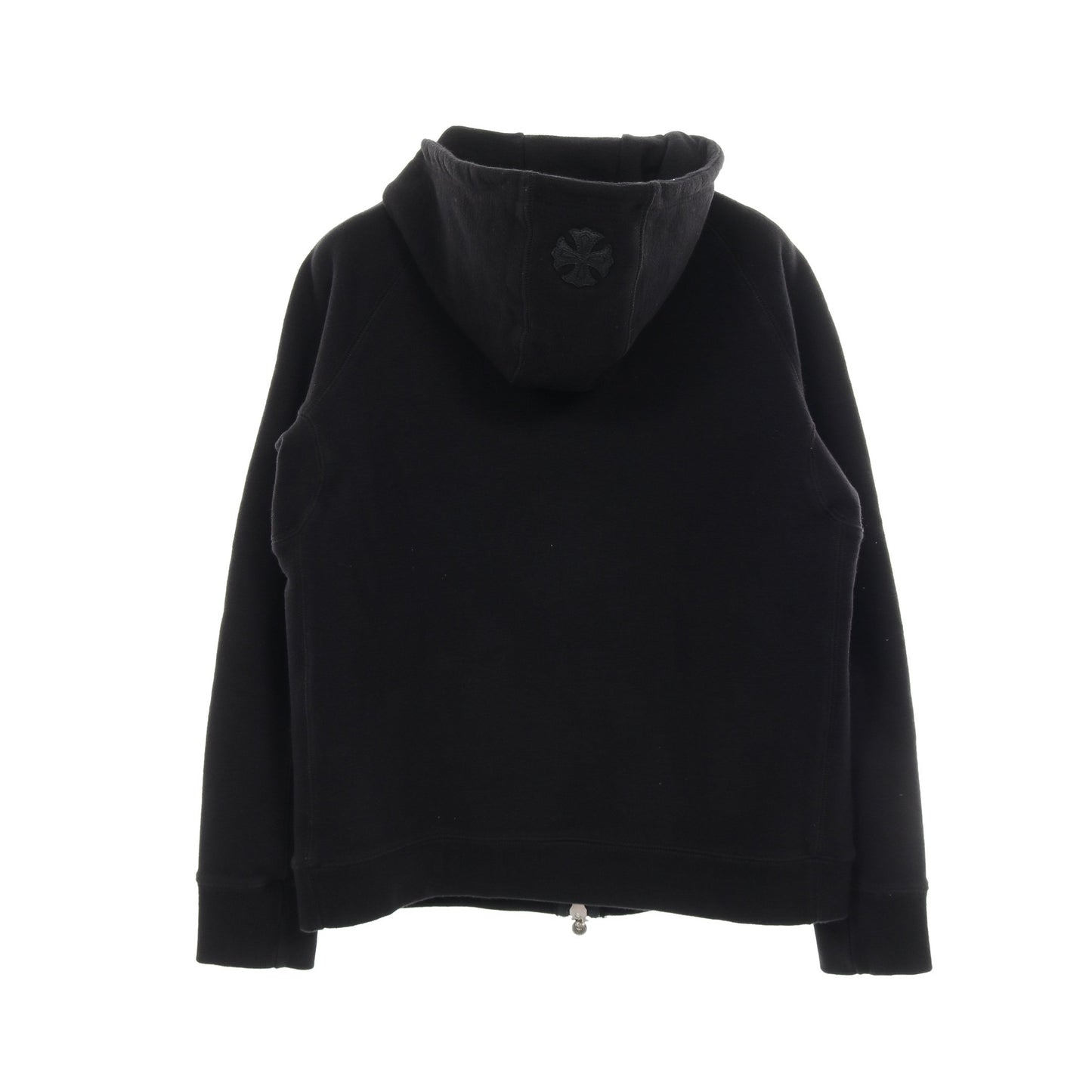 Y NOT CHパッチ ダガージップ ジップアップパーカー コットン ブラック クロムハーツ トップス Chrome Hearts