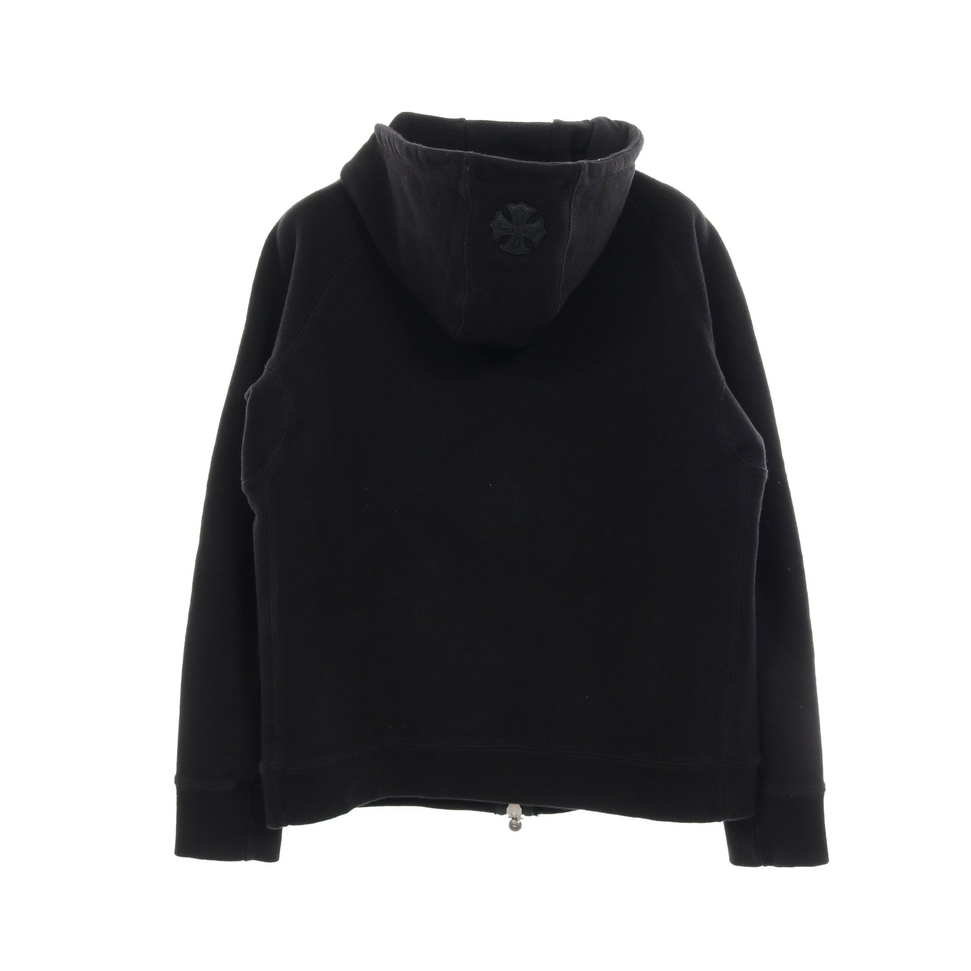 Y NOT CHパッチ ダガージップ ジップアップパーカー コットン ブラック クロムハーツ トップス Chrome Hearts