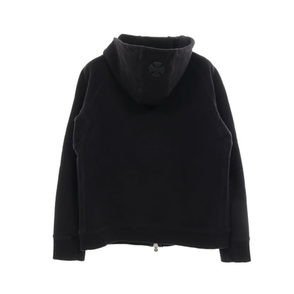 Y NOT CHパッチ ダガージップ ジップアップパーカー コットン ブラック クロムハーツ トップス Chrome Hearts