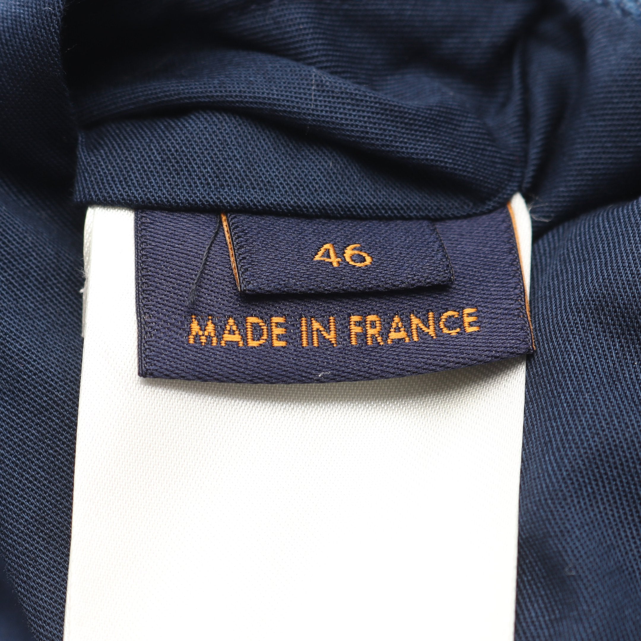 モノグラム パテッドデニムブルゾン ジャケット コットン ブルー 中綿