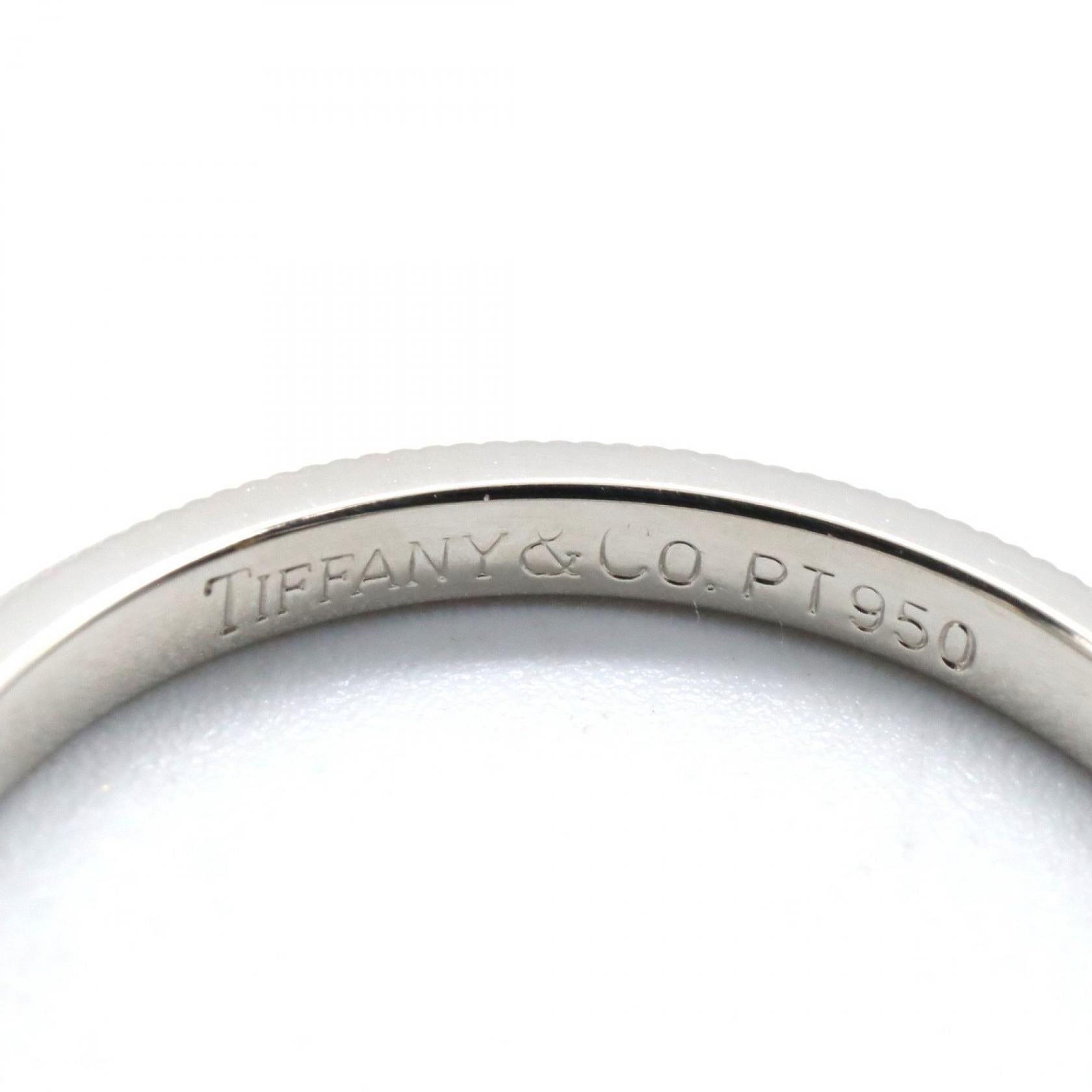 ティファニー　PT950 ミルグレイン　プラチナ　リング　指輪 TIFFANY&Co. TIFFANY ティファニー PT950 プラチナ ダブル