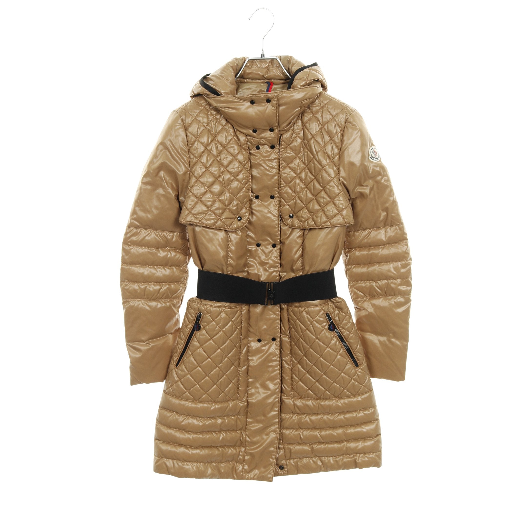 CARSON ダウンコート ナイロン ベージュ モンクレール – RECLO
