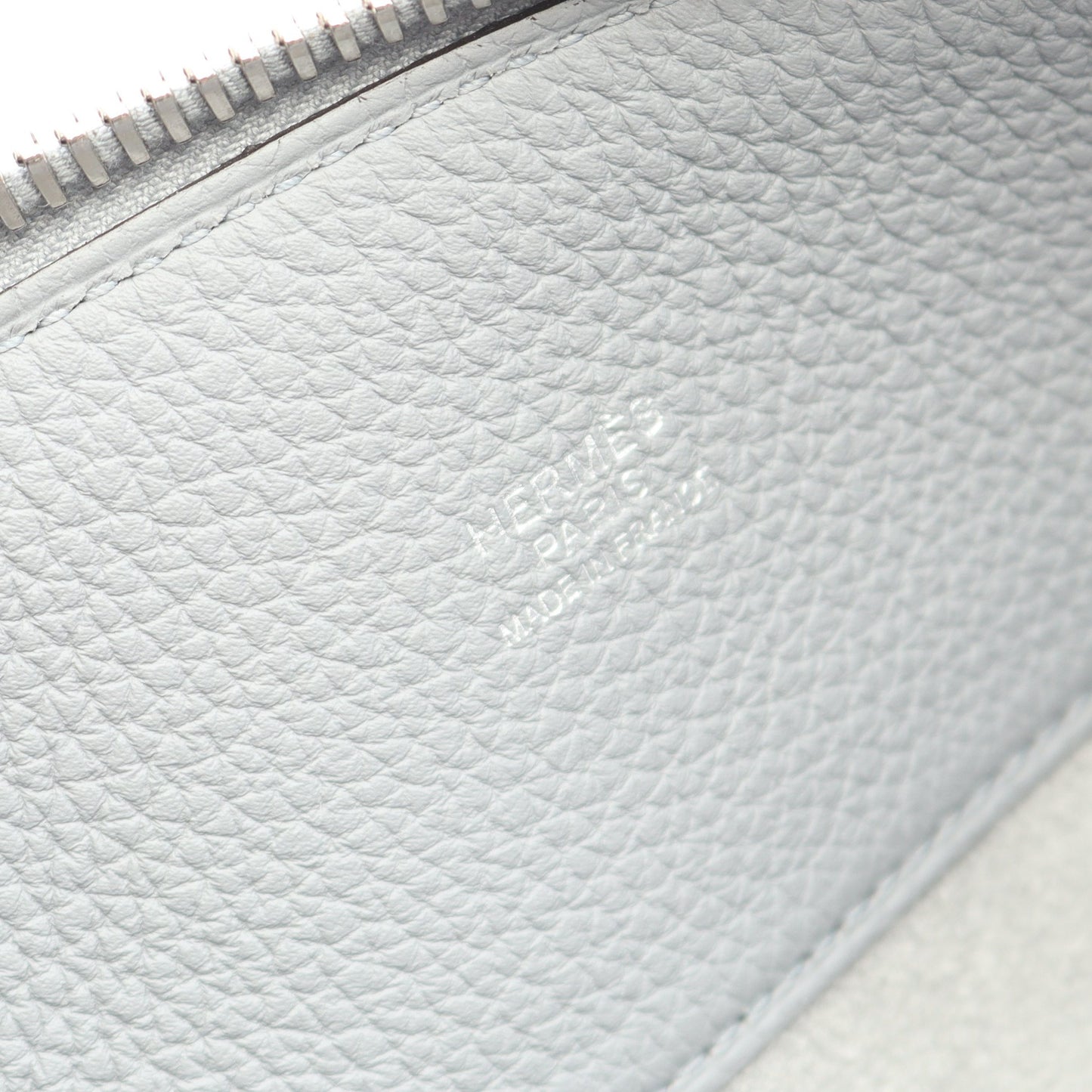 ボリード メッセンジャーバッグ グリパンタン ショルダーバッグ トゴ グレー シルバー金具 K刻印 エルメス バッグ HERMES