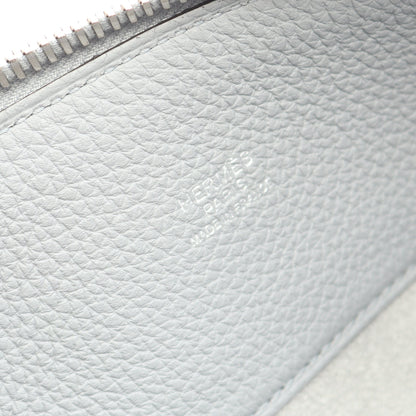ボリード メッセンジャーバッグ グリパンタン ショルダーバッグ トゴ グレー シルバー金具 K刻印 エルメス バッグ HERMES