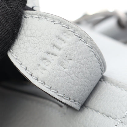 ボリード メッセンジャーバッグ グリパンタン ショルダーバッグ トゴ グレー シルバー金具 K刻印 エルメス バッグ HERMES