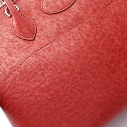 ボリード31 ルージュガランス ハンドバッグ ヴォーエプソン レッド シルバー金具 2WAY □M刻印 エルメス バッグ HERMES