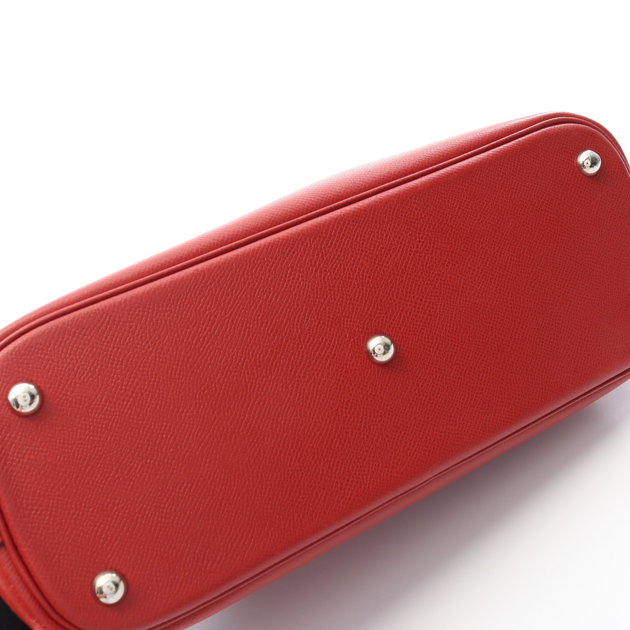 ボリード31 ルージュガランス ハンドバッグ ヴォーエプソン レッド