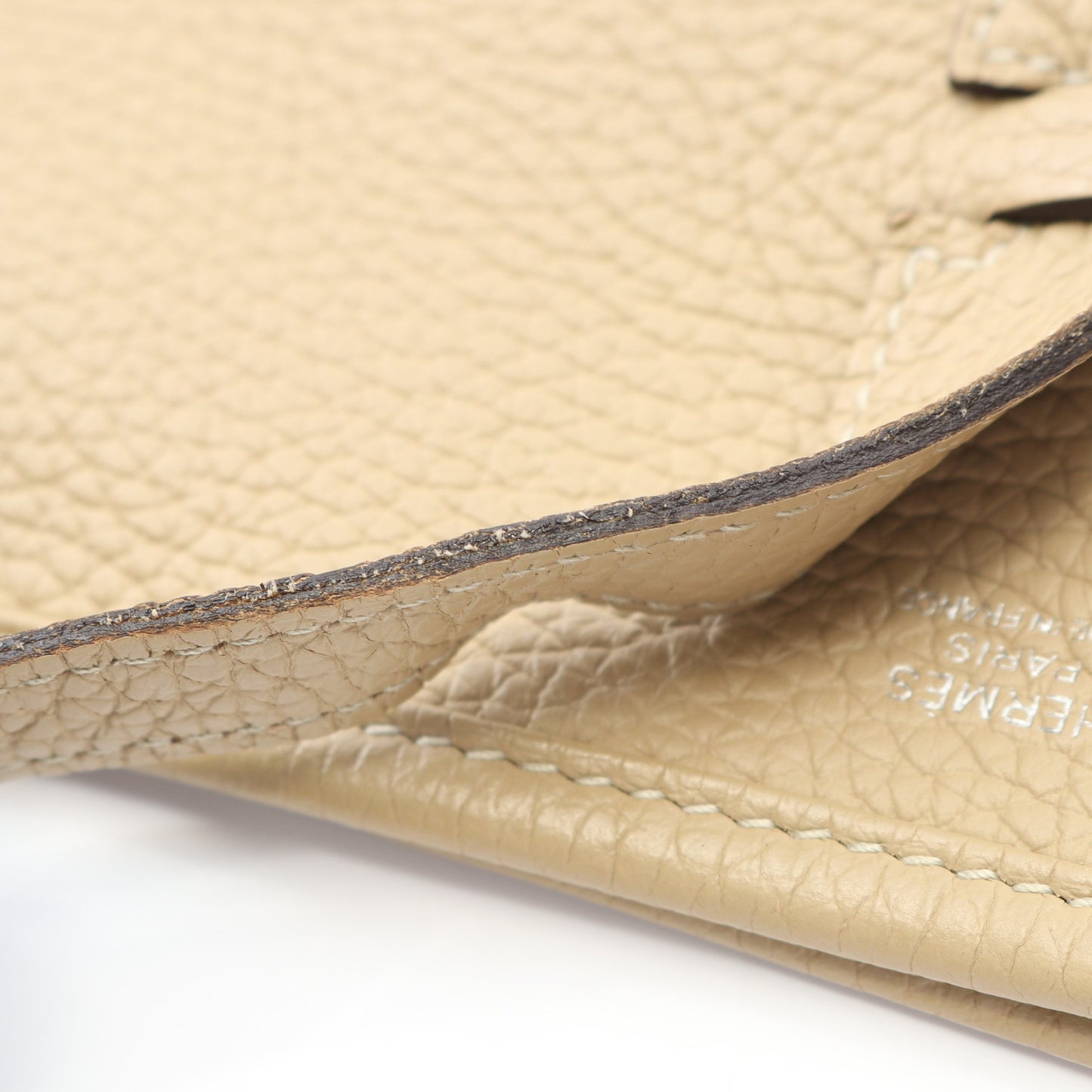 エヴリン 3 トロワ PM ショルダーバッグ トリヨンクレマンス ベージュ シルバー金具 U刻印 エルメス バッグ HERMES
