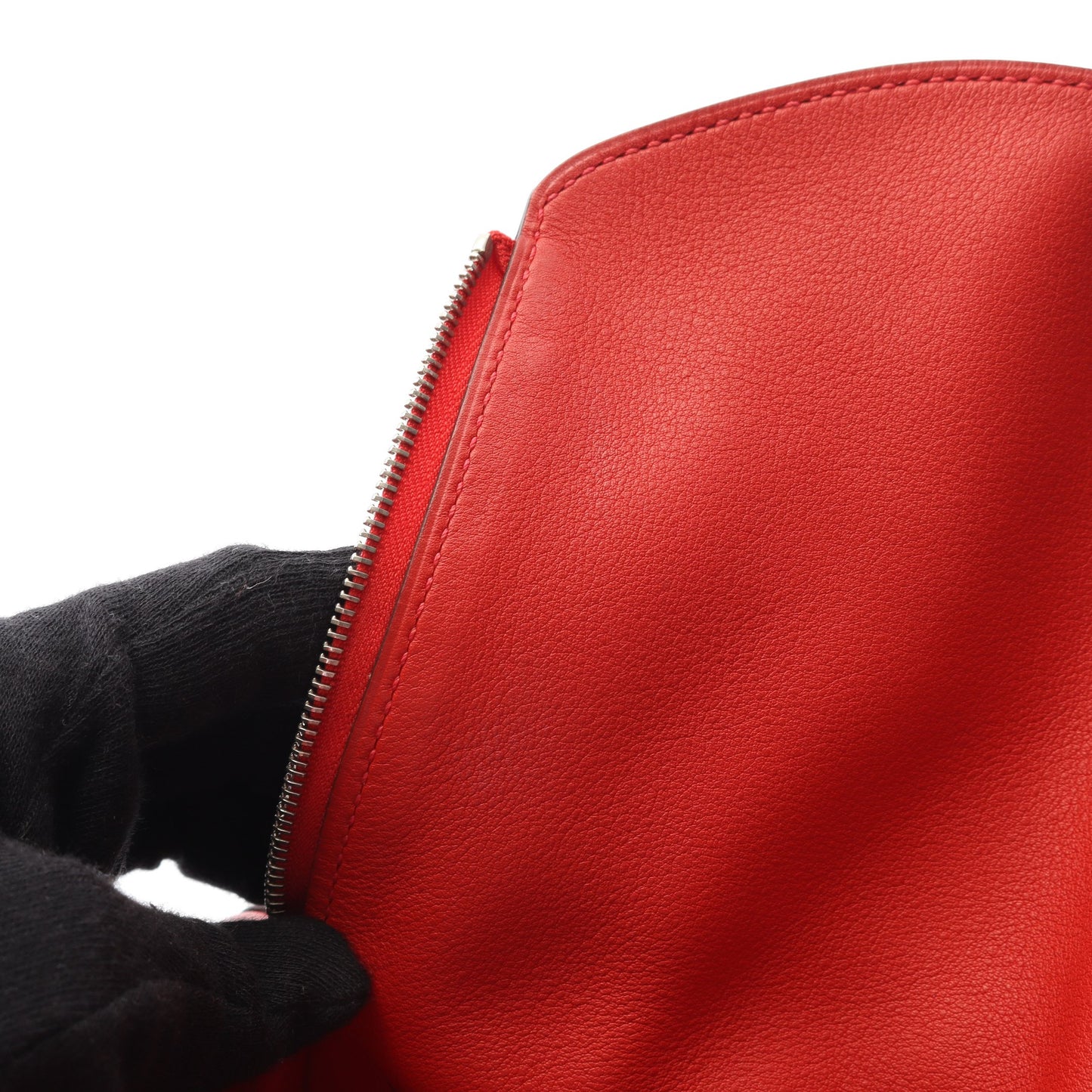リンディ26 ルージュトマト ショルダーバッグ ヴォースイフト レッド シルバー金具 X刻印 エルメス バッグ HERMES