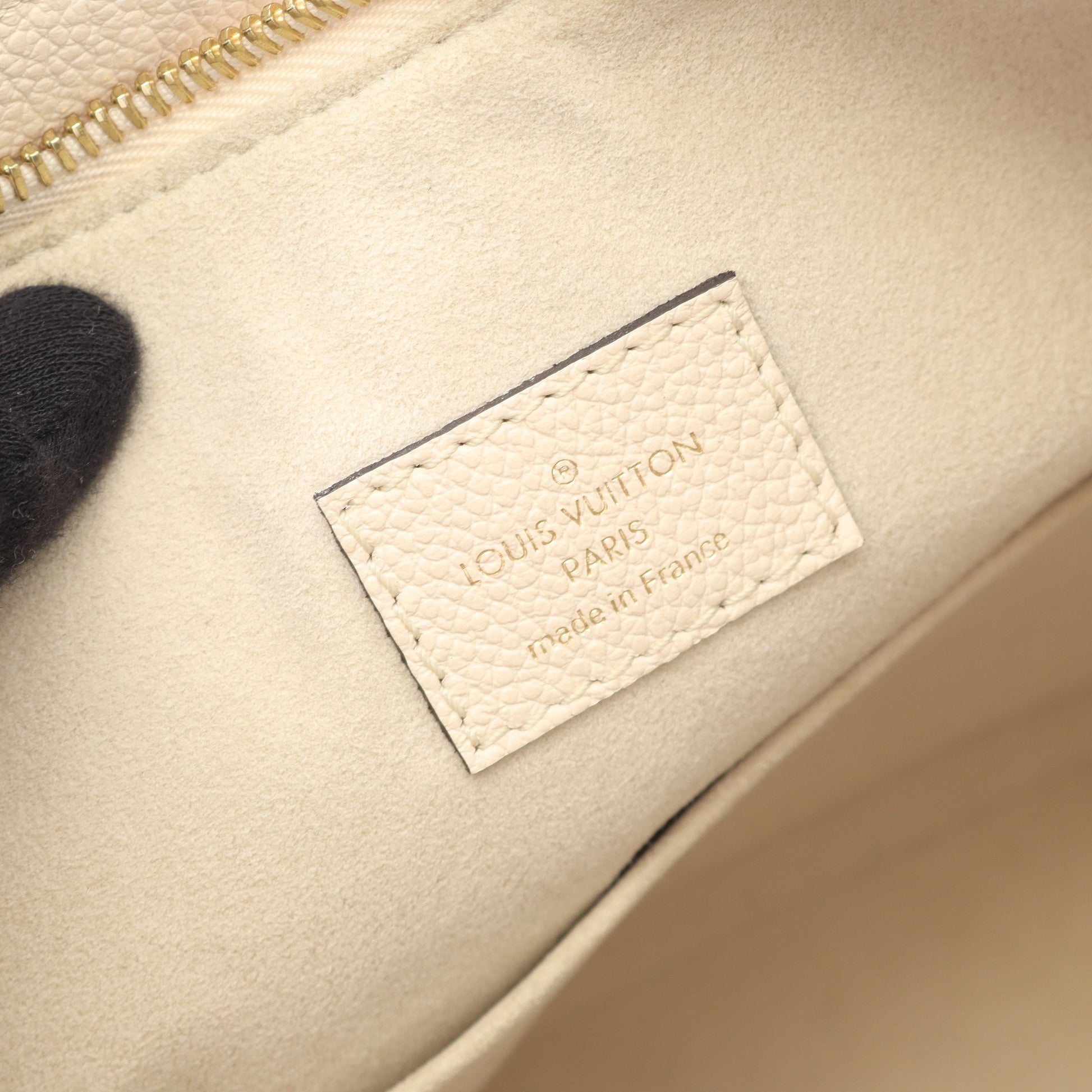 マシュマロPM モノグラムアンプラント クレームサフラン ハンドバッグ レザー アイボリー 2WAY ルイヴィトン バッグ LOUIS VUITTON