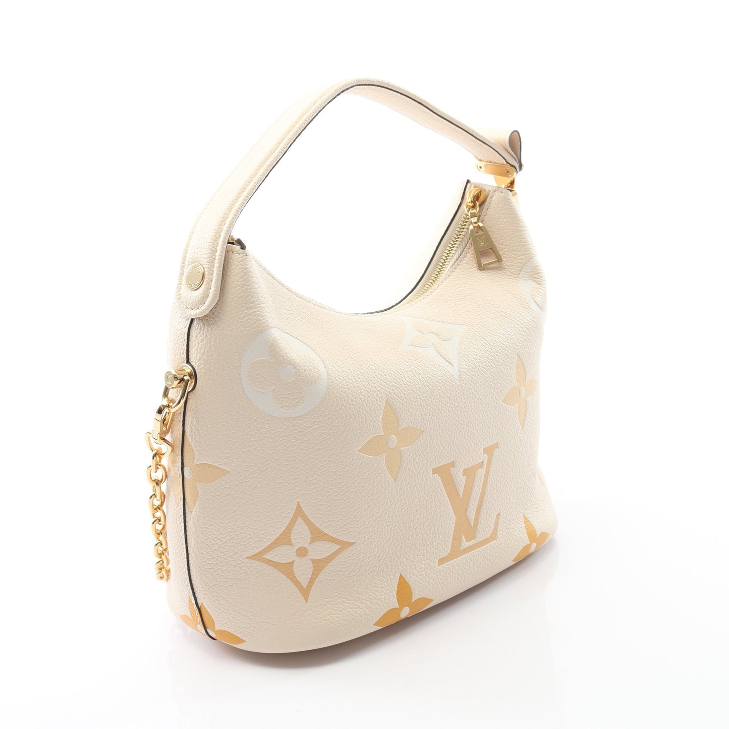 マシュマロPM モノグラムアンプラント クレームサフラン ハンドバッグ レザー アイボリー 2WAY ルイヴィトン バッグ LOUIS VUITTON