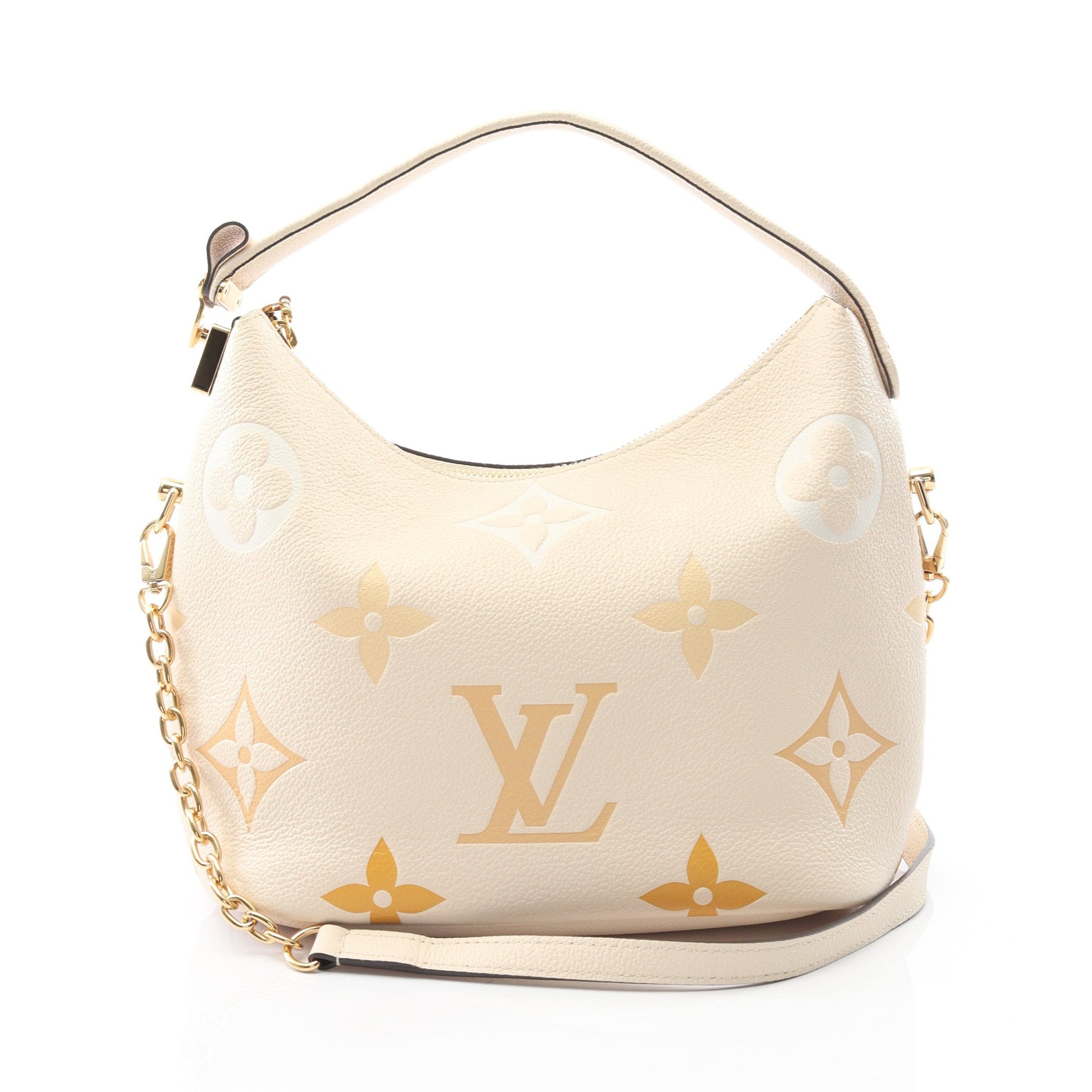 マシュマロPM モノグラムアンプラント クレームサフラン ハンドバッグ レザー アイボリー 2WAY ルイヴィトン バッグ LOUIS VUITTON