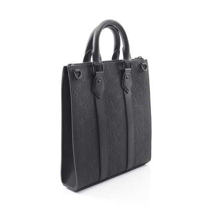 サックプラ クロス モノグラムトリヨン ハンドバッグ トートバッグ レザー ブラック 2WAY ルイヴィトン バッグ LOUIS VUITTON