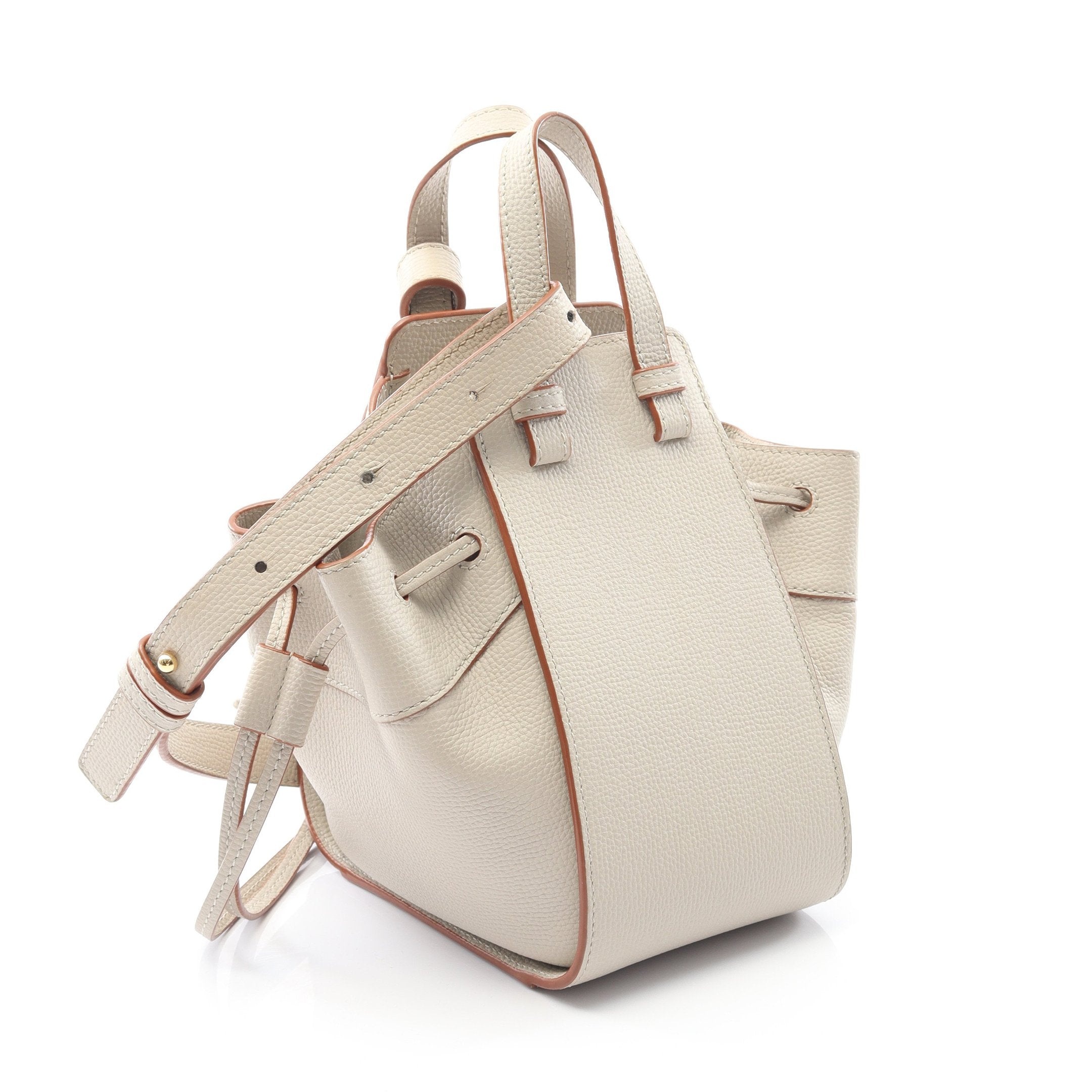 ロエベ × ケン プライス ドローストリング ハンモック スモール ハンドバッグ ショルダーバッグ 2WAY レザー レディース LOEWE 【1-0188854】 LOEWE（ロエベ） バッグ ハンモック スモール 2way レディース