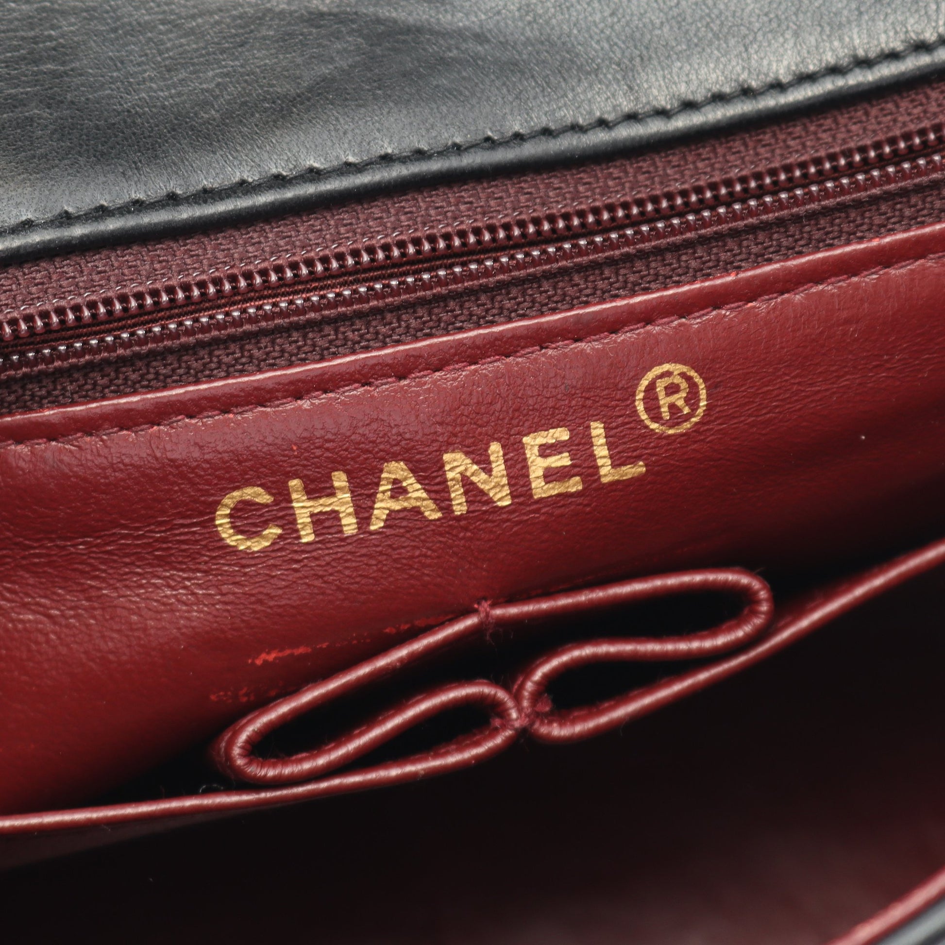 ミニマトラッセ20 チェーンショルダーバッグ ラムスキン ブラック ゴールド金具 ヴィンテージ シャネル バッグ CHANEL