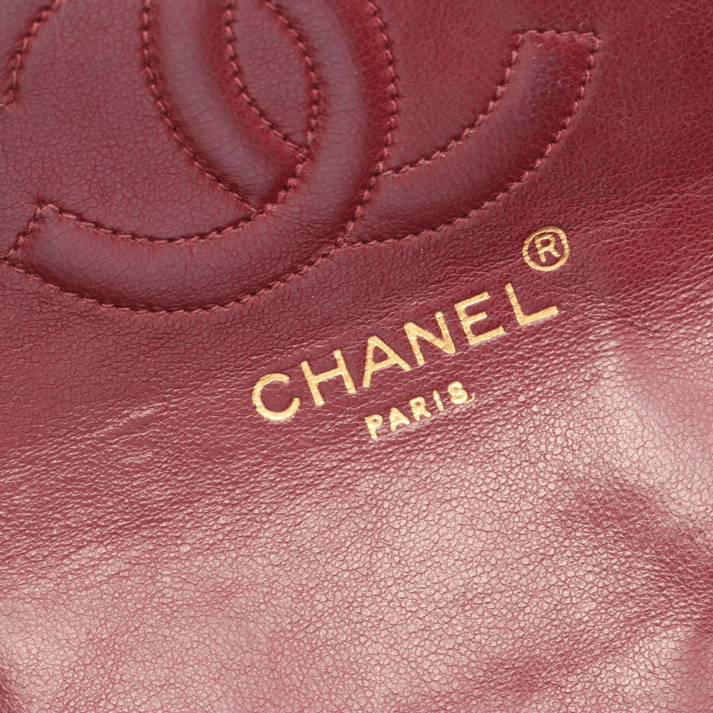 マトラッセ パリ限定 Wチェーンショルダーバッグ ラムスキン ブラック コンビ金具 ヴィンテージ シャネル バッグ CHANEL