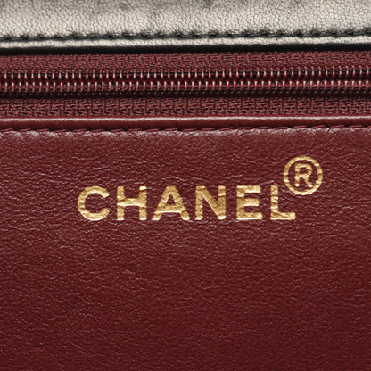 マトラッセ チェーンショルダーバッグ ラムスキン ブラック ゴールド金具 シャネル バッグ CHANEL