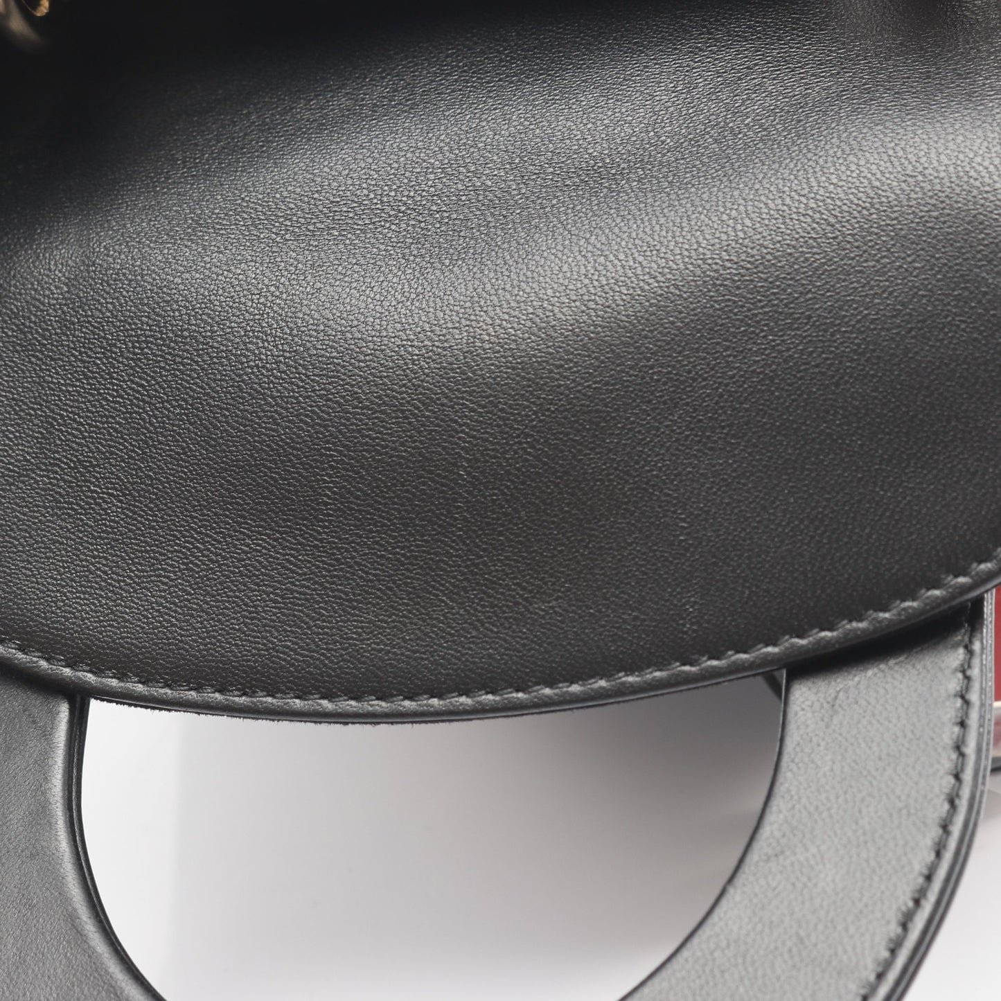LADY DIOR MY ABCDIOR レディディオール スモール ハートカナージュ ハンドバッグ レザー ブラック 2WAY クリスチャンディオール バッグ Christian Dior