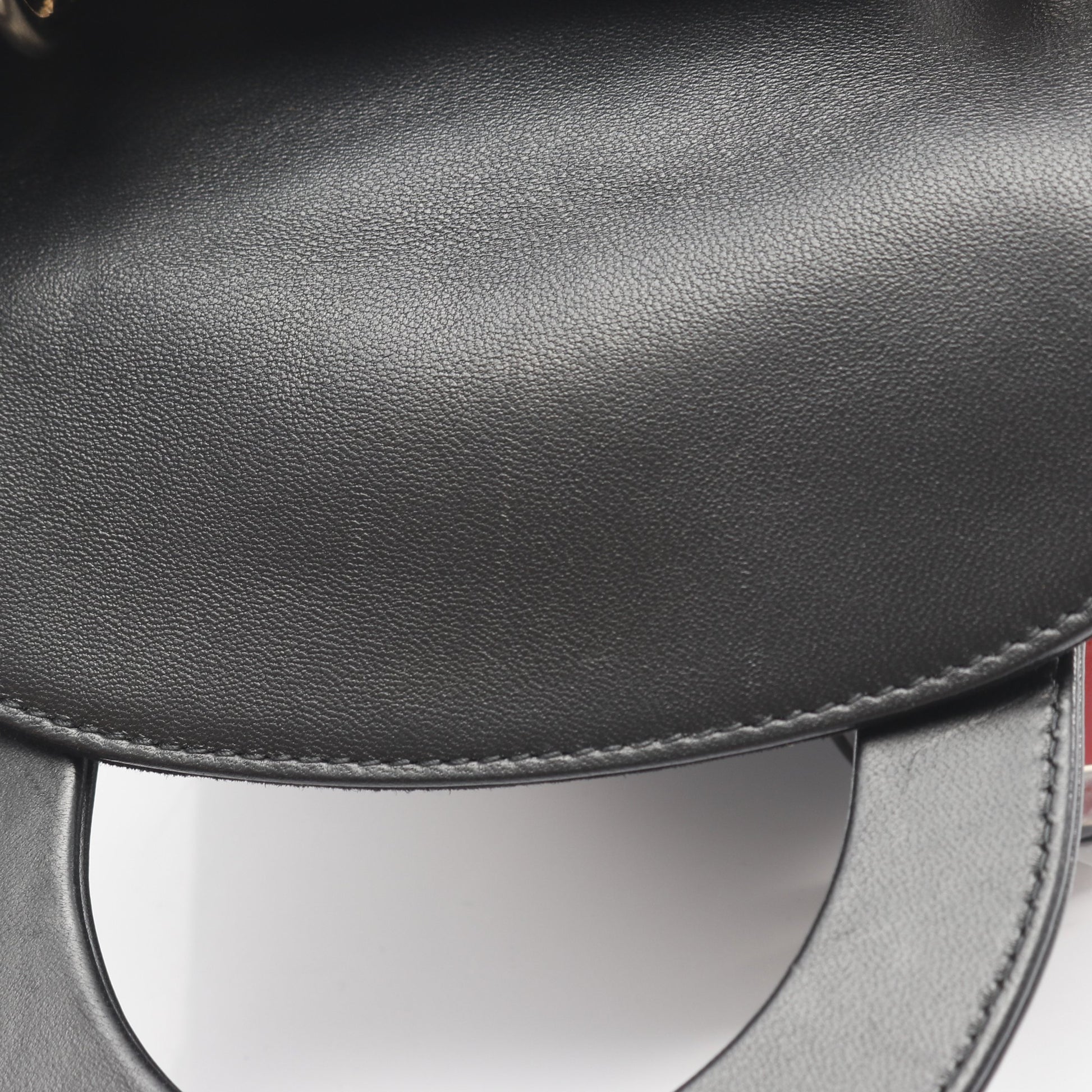 LADY DIOR MY ABCDIOR レディディオール スモール ハートカナージュ ハンドバッグ レザー ブラック 2WAY クリスチャンディオール バッグ Christian Dior